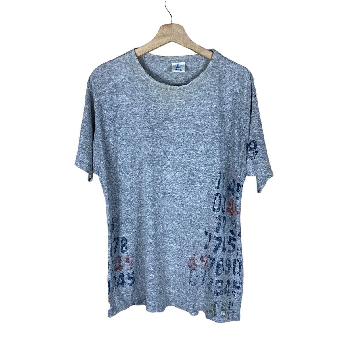 VINTAGE 45RPM DISTRESSED WORN T SHIRT