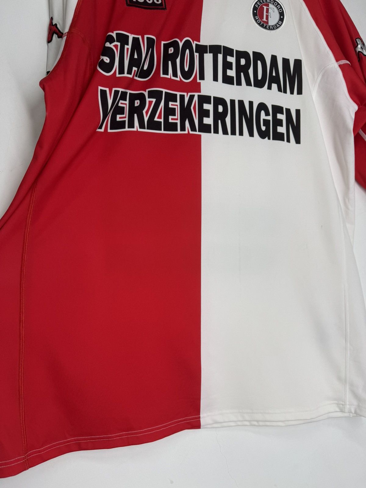 Kappa Kappa Feyenoord 2002 2003 Home Football Shirt Jersey Size US XL / EU 56 / 4 - 12 Thumbnail