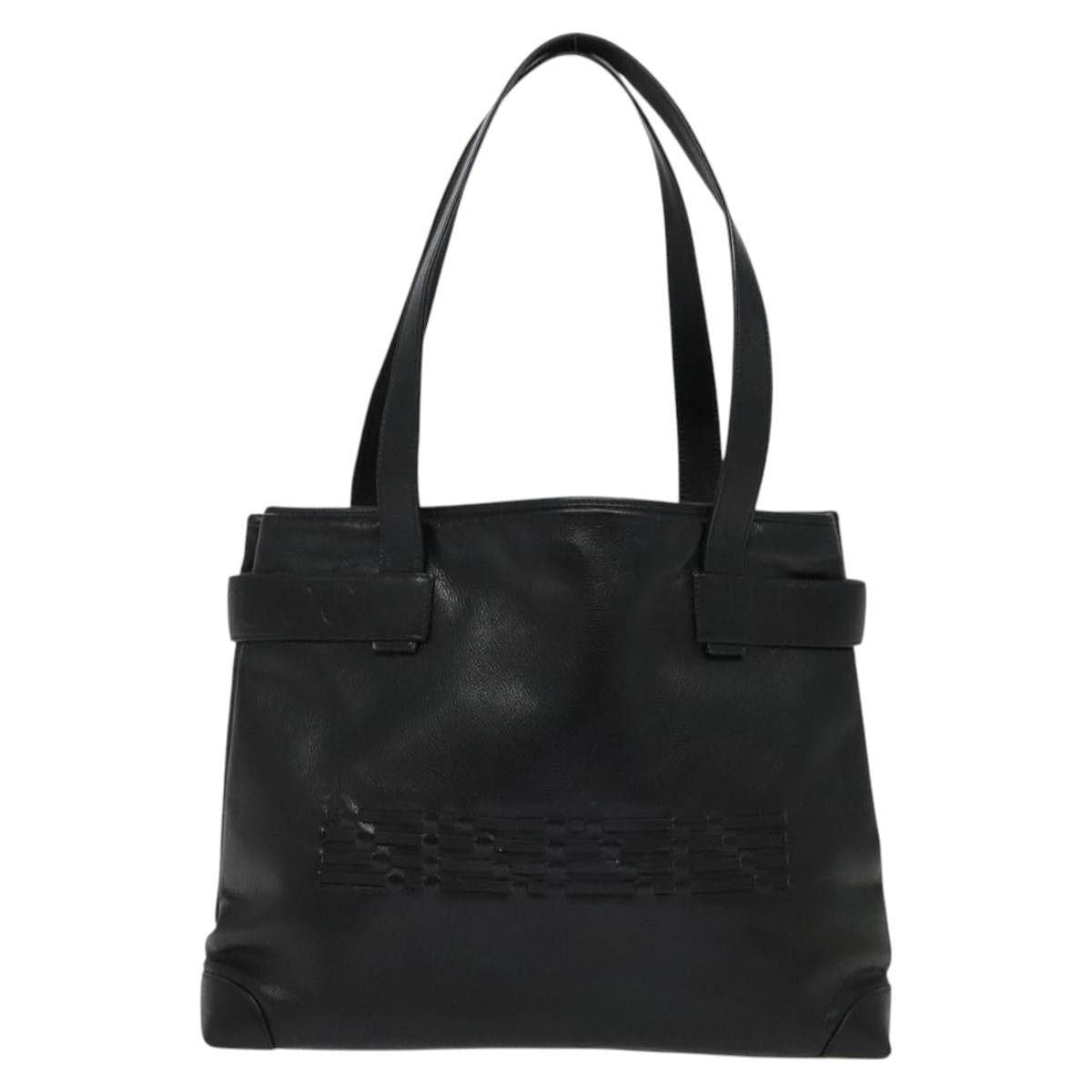 Gucci GUCCI Tote Bag Leather Black Gold 002 105 002 105 Size ONE SIZE - 2 Thumbnail