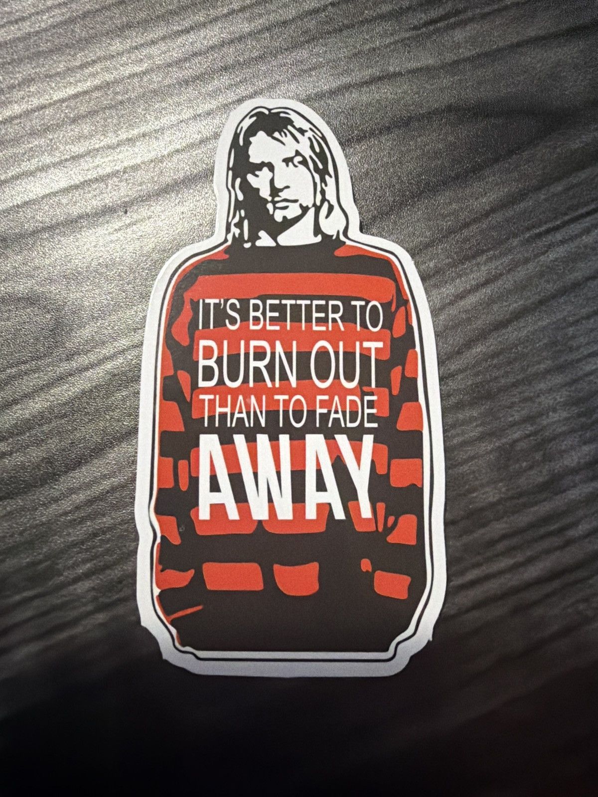 Nirvana Kurt Cobain Montage Of Heck Sticker Size ONE SIZE - 1 Thumbnail