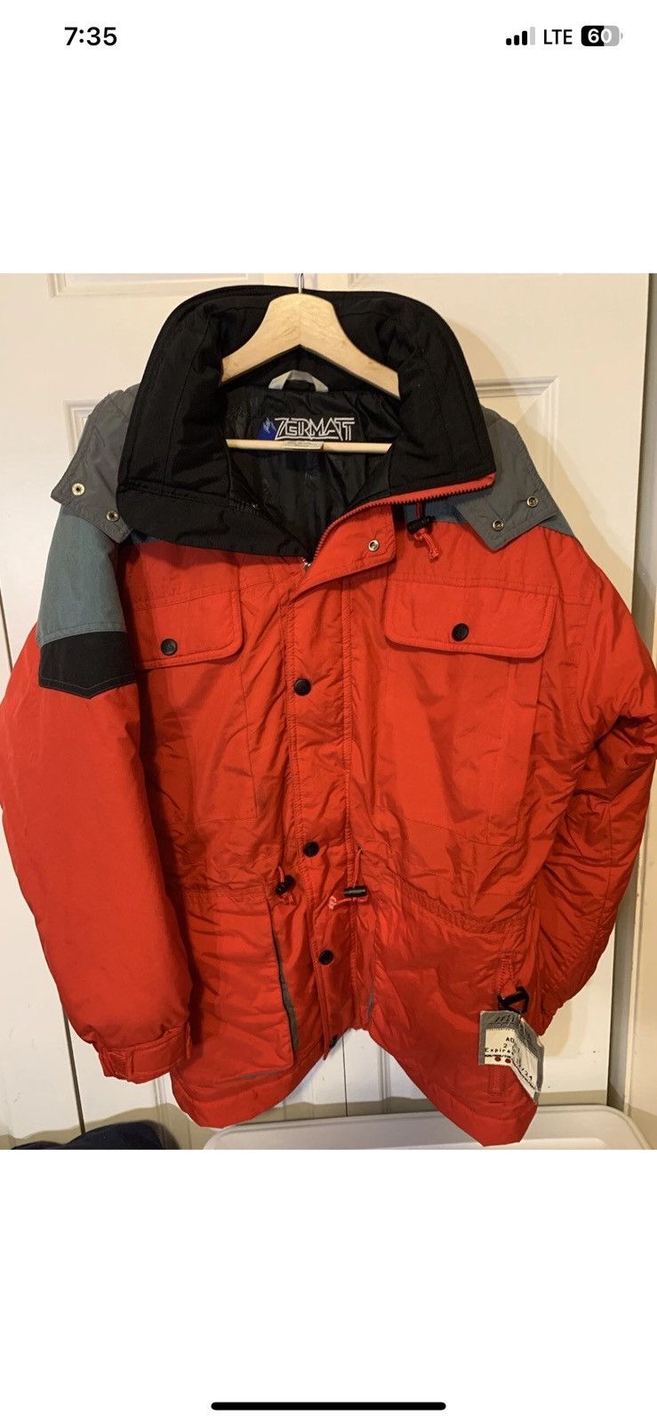 Other Vintage Zermatt Mens Sz M Ski Snowboarding Red Black Jacket Size US M / EU 48-50 / 2 - 1 Thumbnail