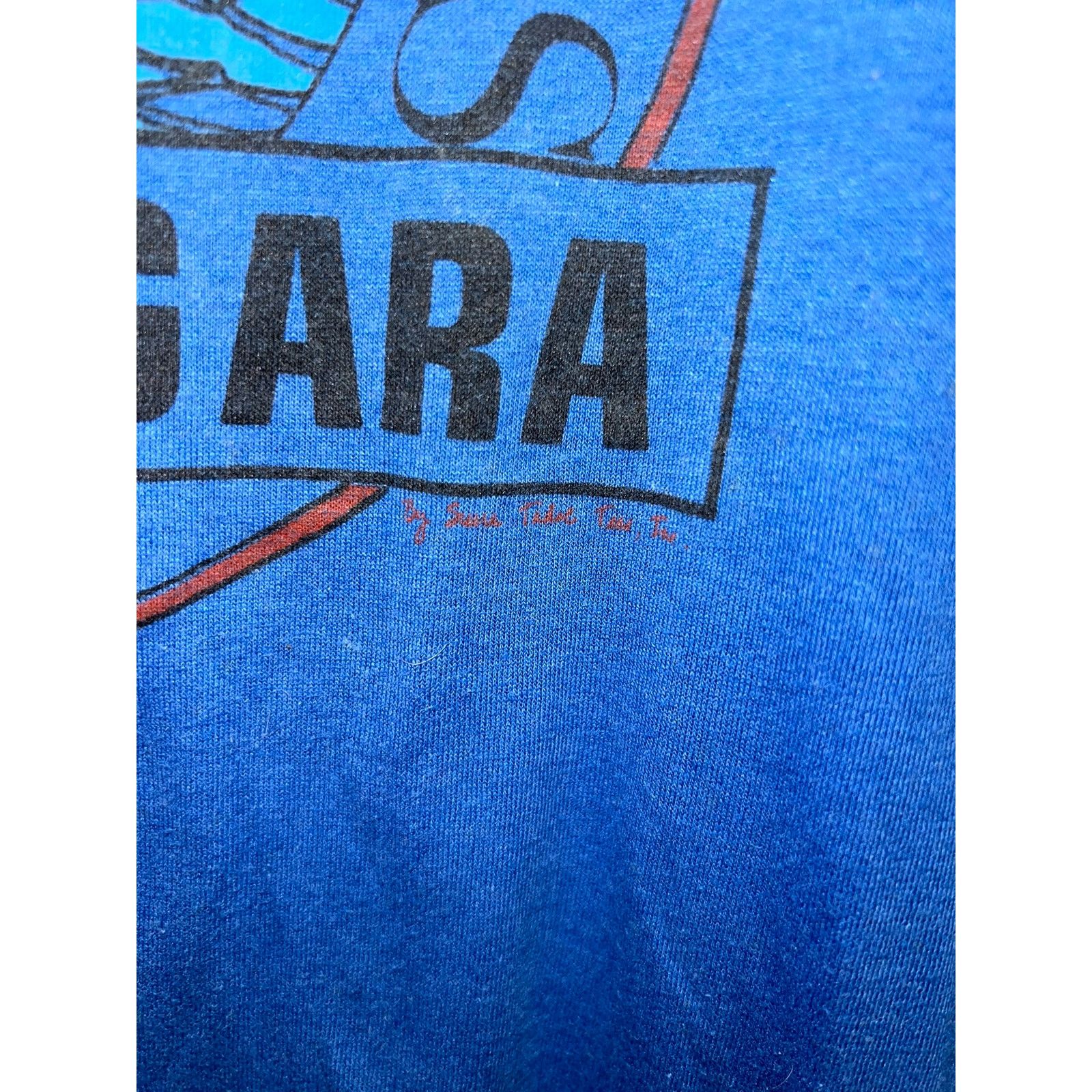 Vintage Vintage Niagara Falls Shirt Over The Falls Team Blue Tee 90s Size US M / EU 48-50 / 2 - 6 Thumbnail