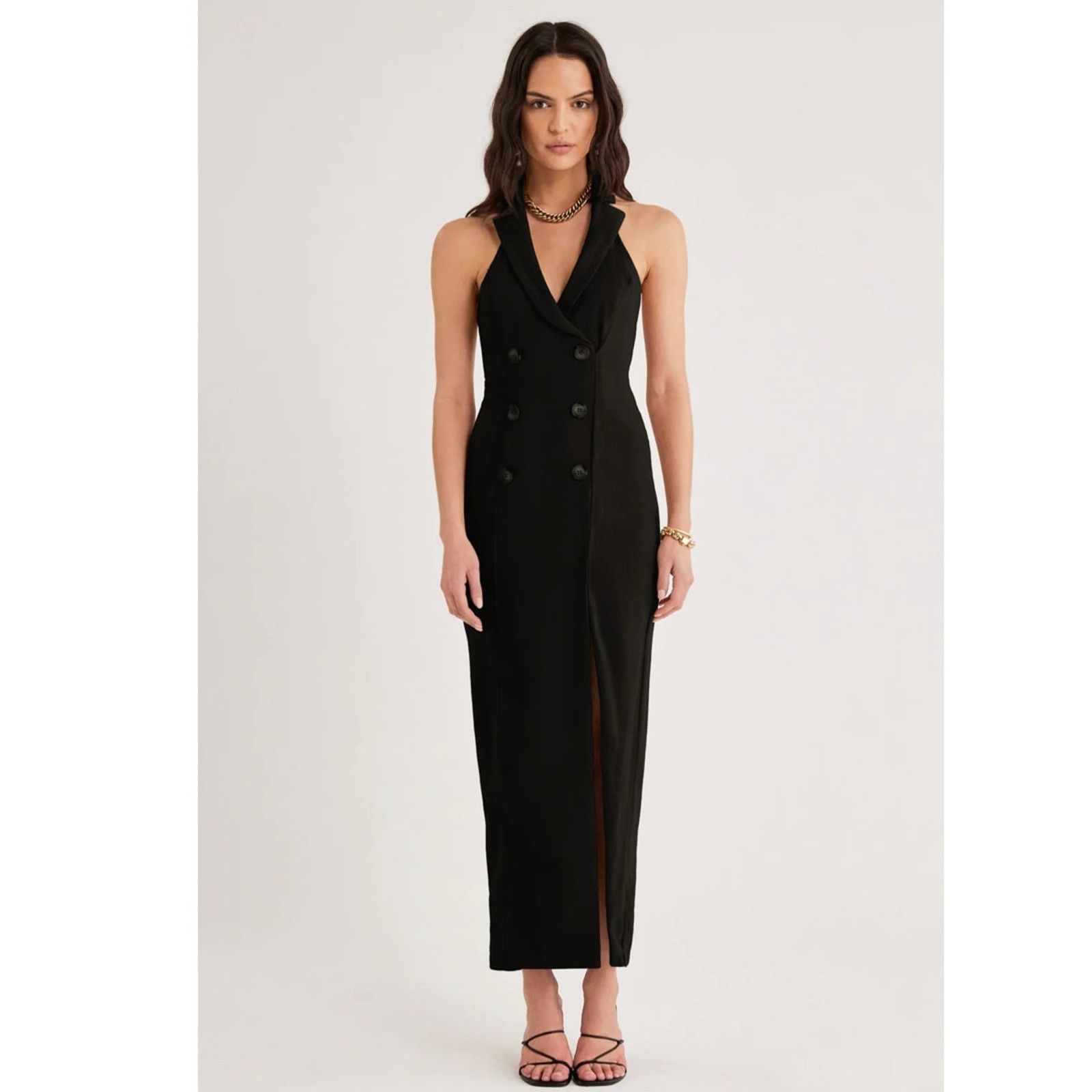 Free People New Free People RUMER Arden Blazer Dress $499 S / US 4 Maxi Size S / US 4 / IT 40 - 1 Thumbnail