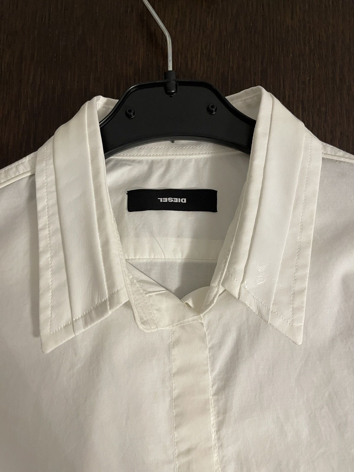Diesel White Diesel button up shirt Size S / US 4 / IT 40 - 2 Thumbnail