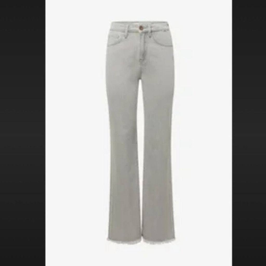 Mavi MAVI Victoria High Rise Wide Legs Light Grey Stone Wash 26 Size 26" / US 2 / IT 38 - 1 Thumbnail