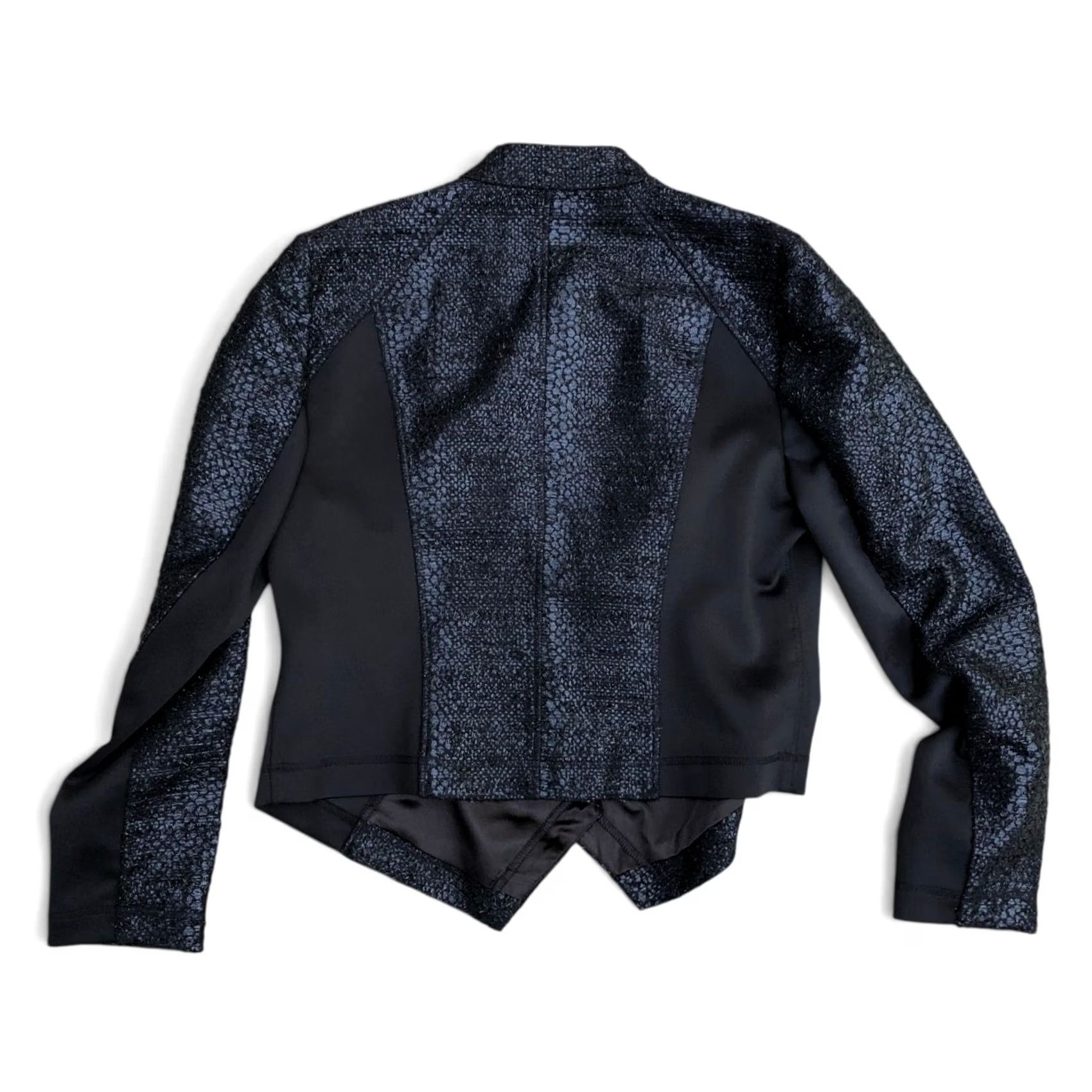 Vintage Rachel Roy Jacket Womens XL Black Motorcycle Women Full Zip Bike Size XL / US 12-14 / IT 48-50 - 2 Thumbnail