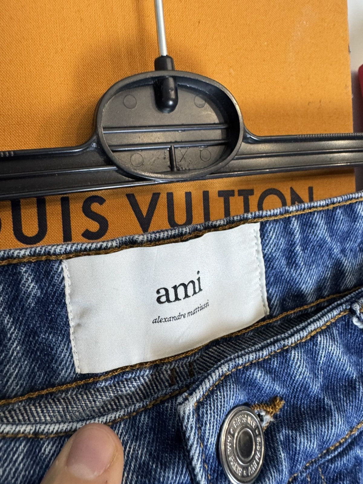 AMI AMI PARIS alexandre mattiussi designer Denim pants hype Size US 30 / EU 46 - 3 Thumbnail