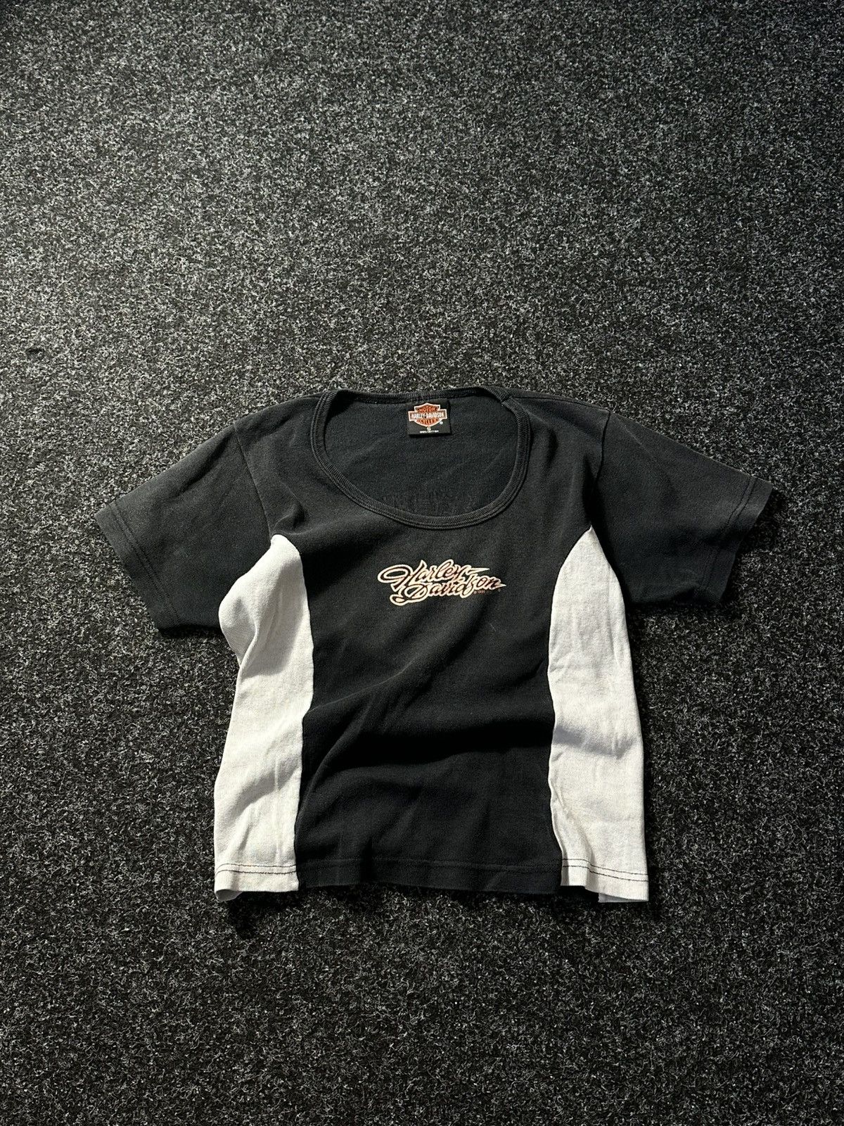 Harley Davidson × Vintage 🚨Vintage 1996 Harley Davidson LOGO long sleeve avant garde Size S / US 4 / IT 40 - 1 Thumbnail