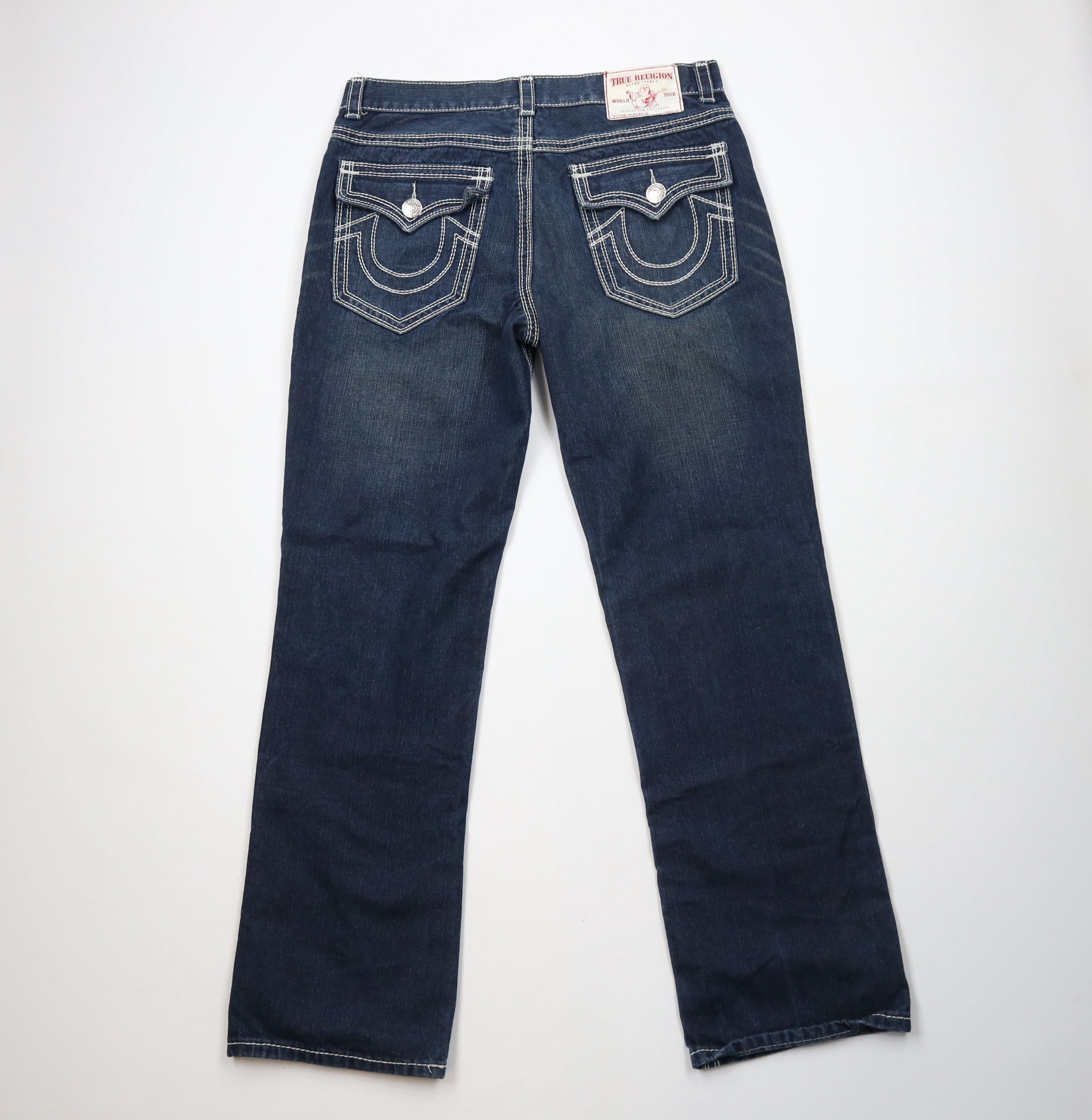 True Religion × Vintage Vintage True Religion Ricky Big QT Denim Jeans Blue USA Size US 38 / EU 54 - 10 Thumbnail