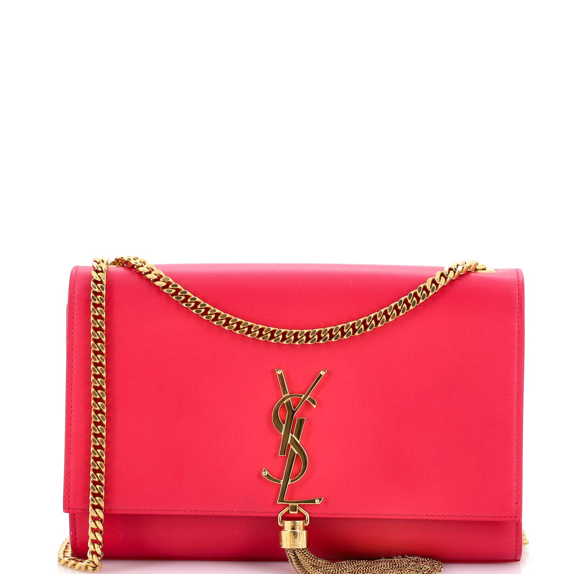 Saint Laurent Paris Classic Monogram Tassel Crossbody Bag Size ONE SIZE - 1 Thumbnail