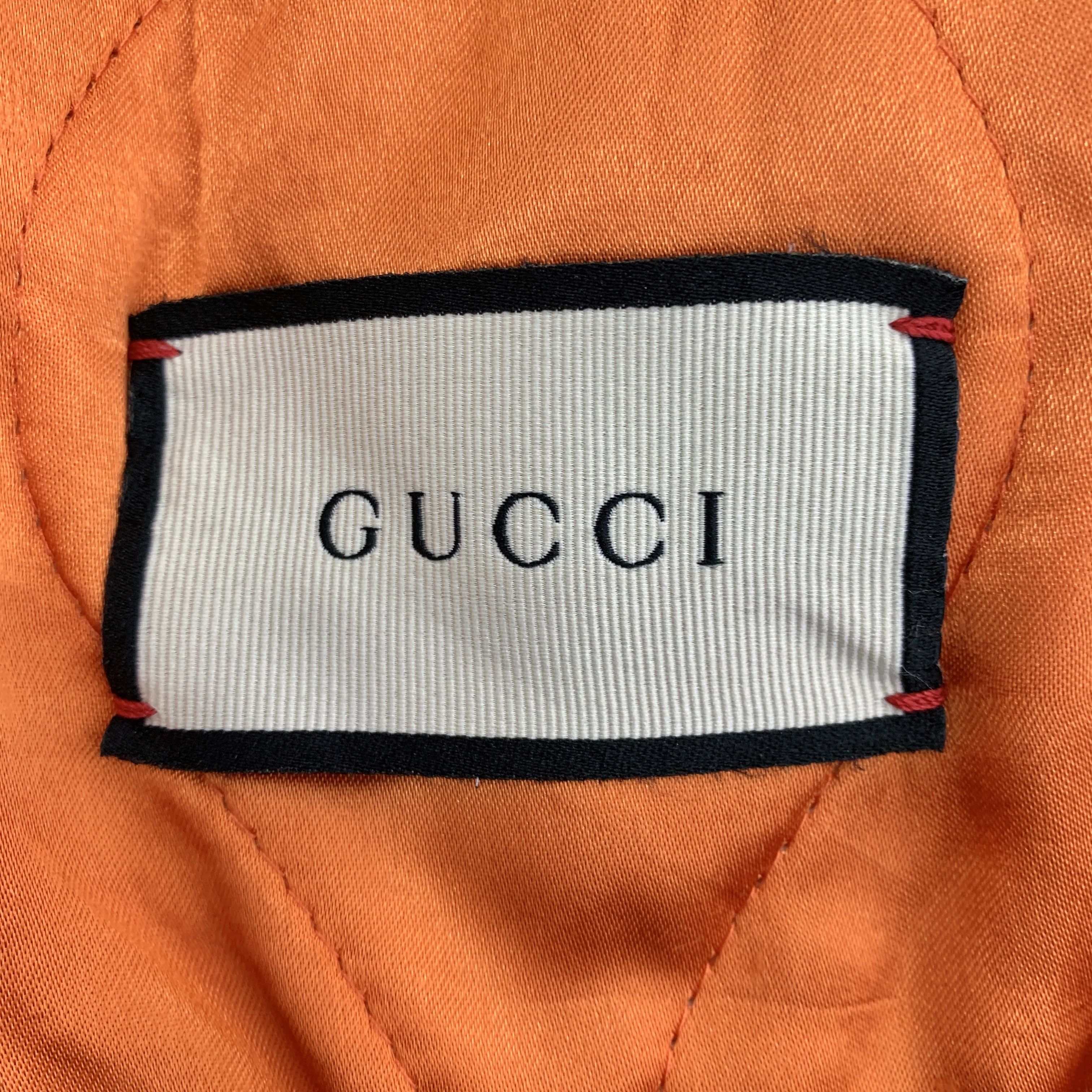 Gucci Gucci Green Velvet Bomber Jacket with Lion and Floral Print Size US S / EU 44-46 / 1 - 6 Thumbnail
