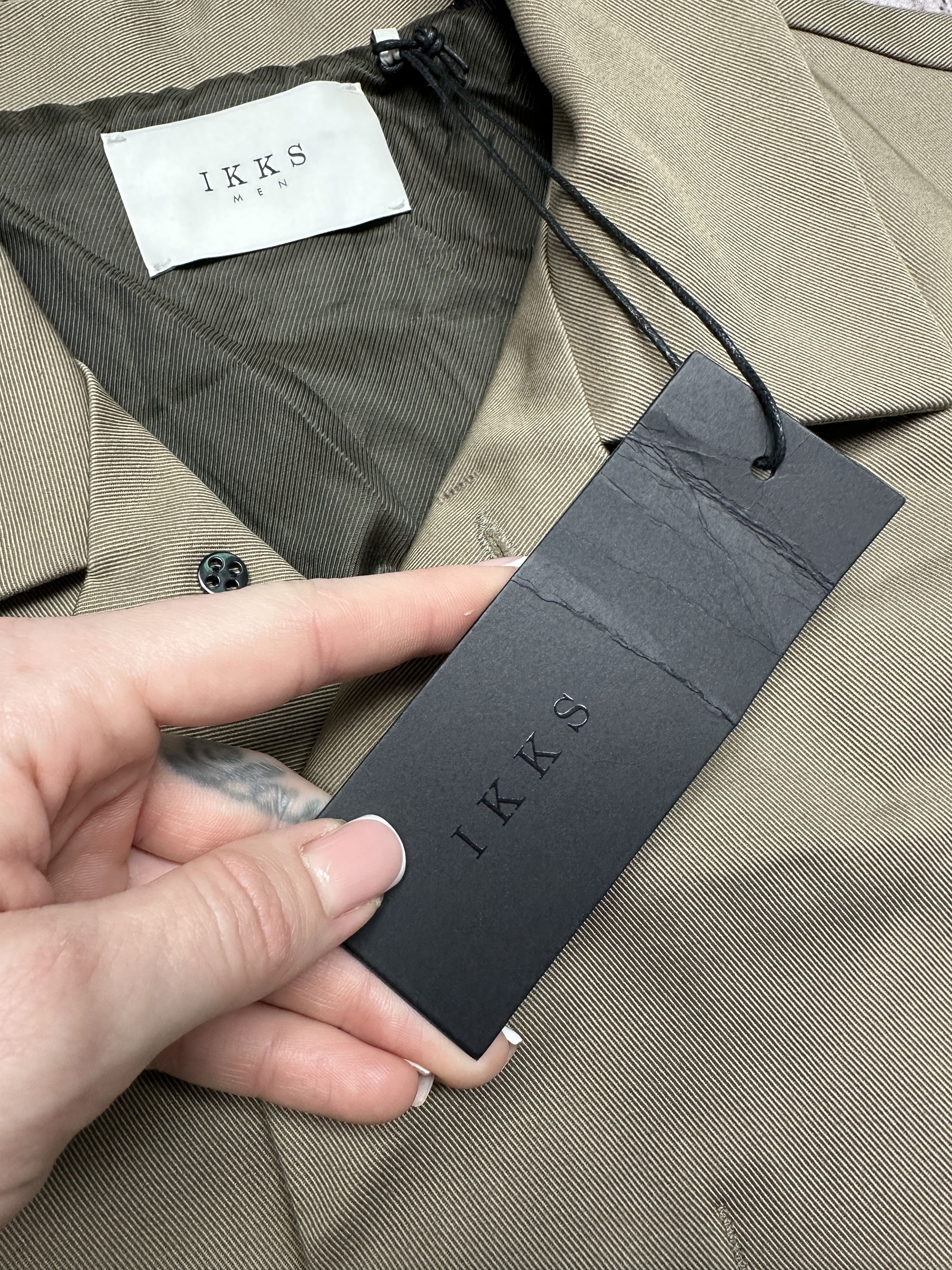 IKKS NEW with tags IKKS Mens Trench Coat Jacket Size US S / EU 44-46 / 1 - 3 Thumbnail