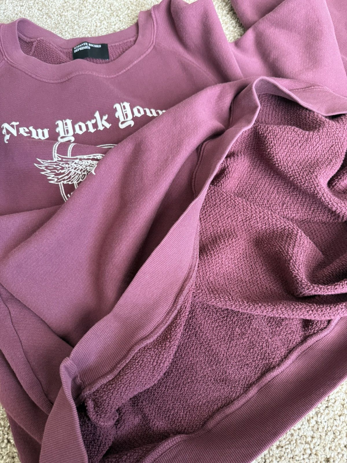 Enfants Riches Deprimes ERD NY Young Republican Club Raglan Crewneck Sweater XXL Size US XXL / EU 58 / 5 - 8 Thumbnail