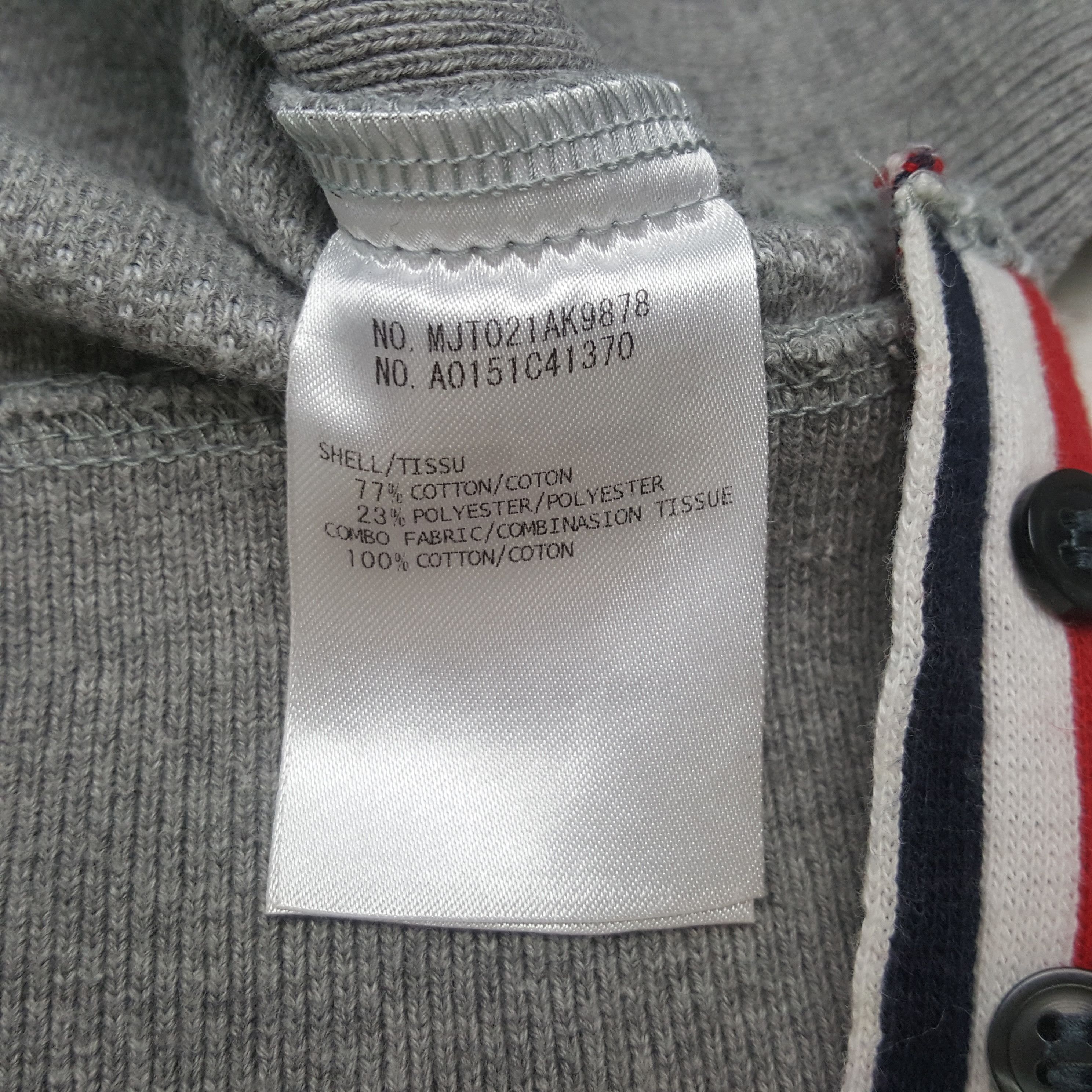 Thom Browne Thom Browne Fashion Brand Designer Sweatshirt RR28 Size US XS / EU 42 / 0 - 9 Thumbnail