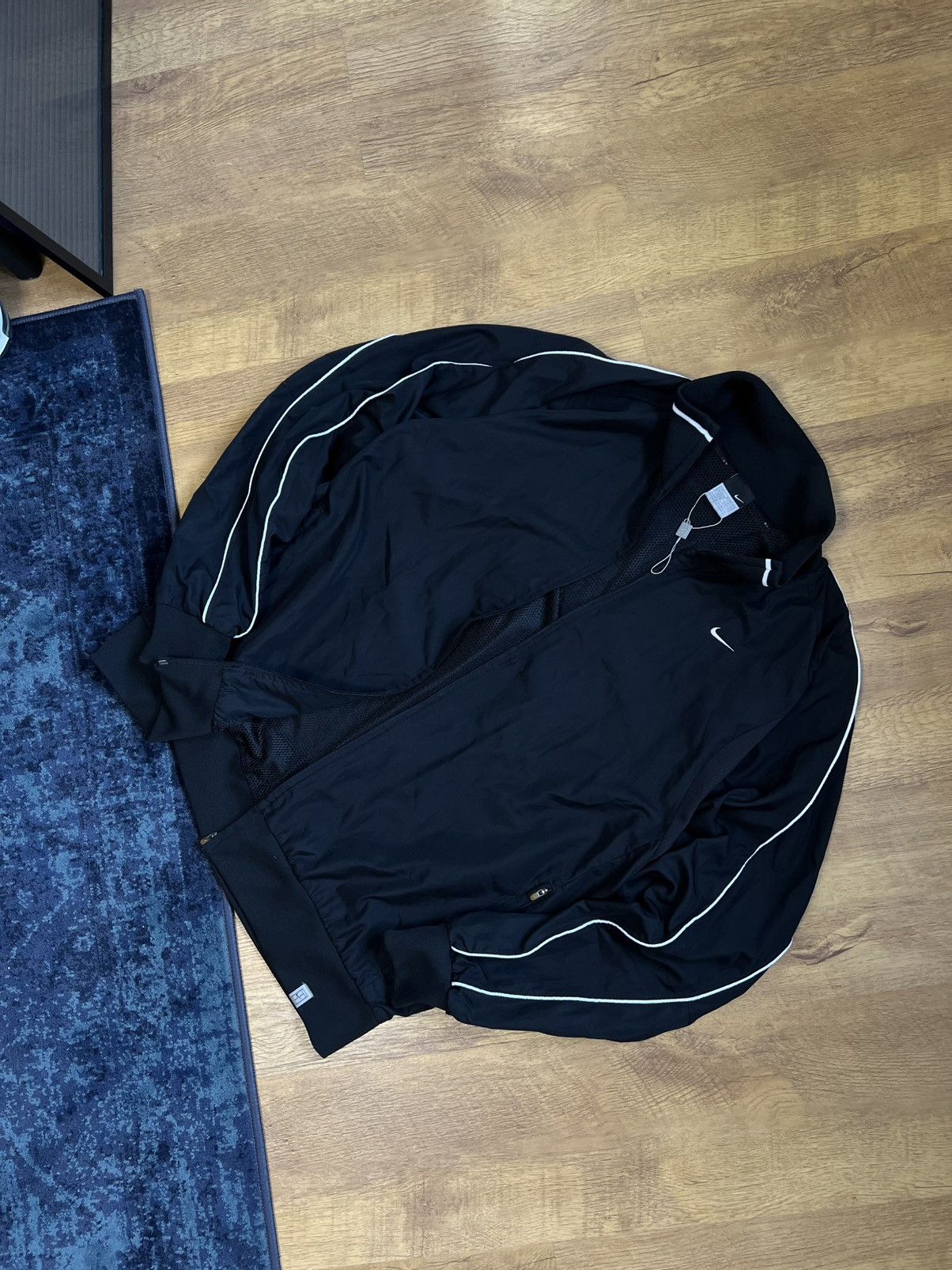 Vintage Nike court vintage black jacket 90s L Size US L / EU 52-54 / 3 - 2 Thumbnail