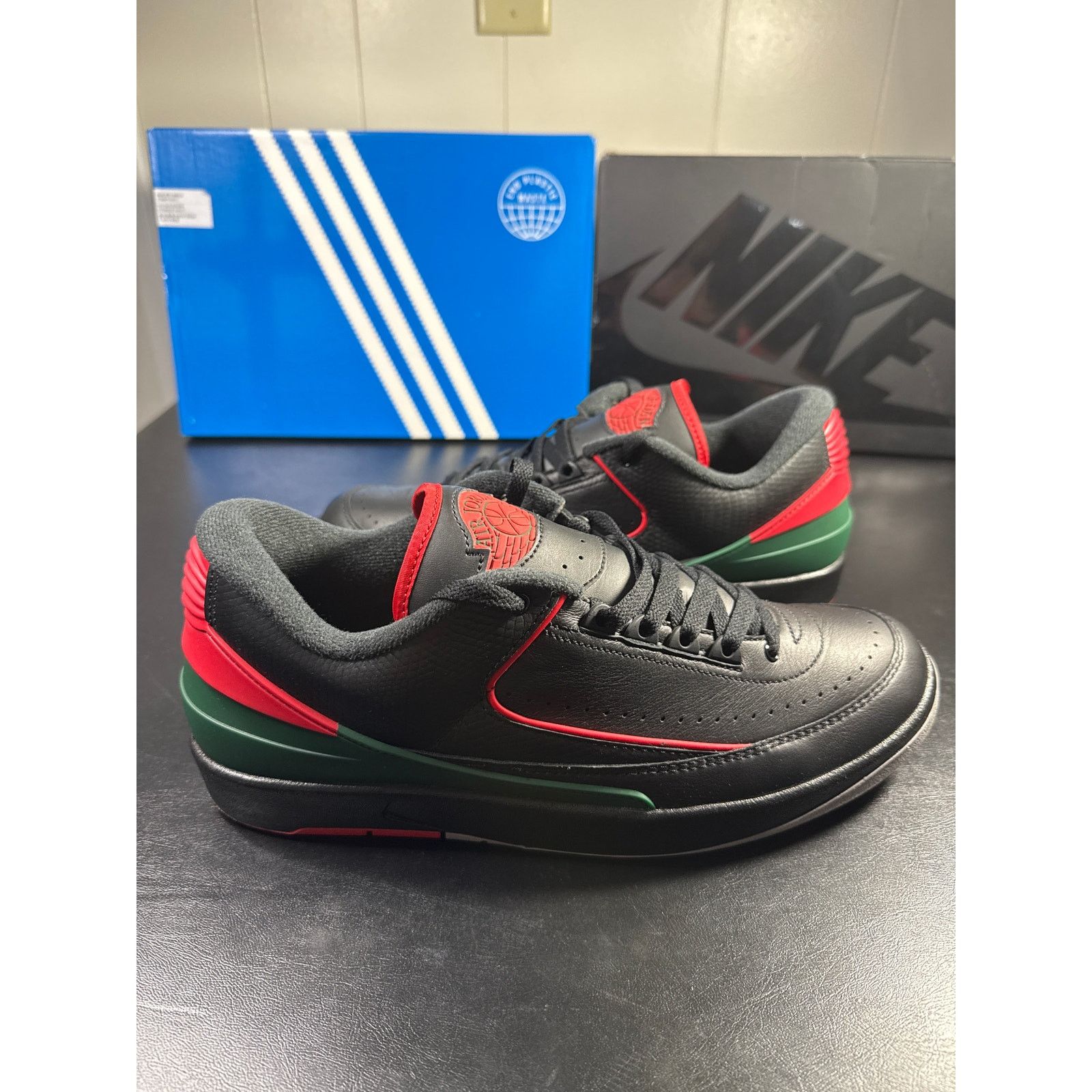 Jordan Brand Jordan 2 Retro Low "Christmas/Gucci" Men Sz. 11.5 NEW Size US 11.5 / EU 44-45 - 1 Thumbnail