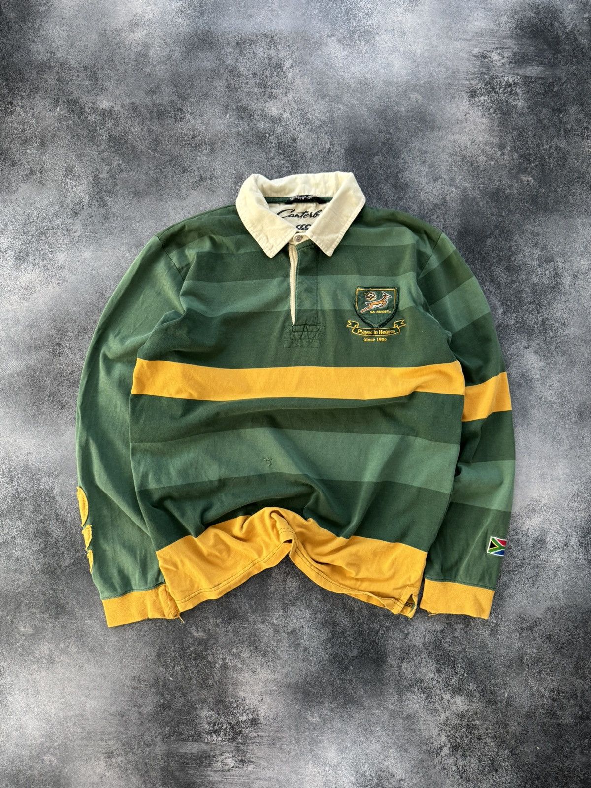 Canterbury of New Zealand Vintage Canterbury Of New Zealand South Africa Polo Rugby Size US L / EU 52-54 / 3 - 2 Thumbnail