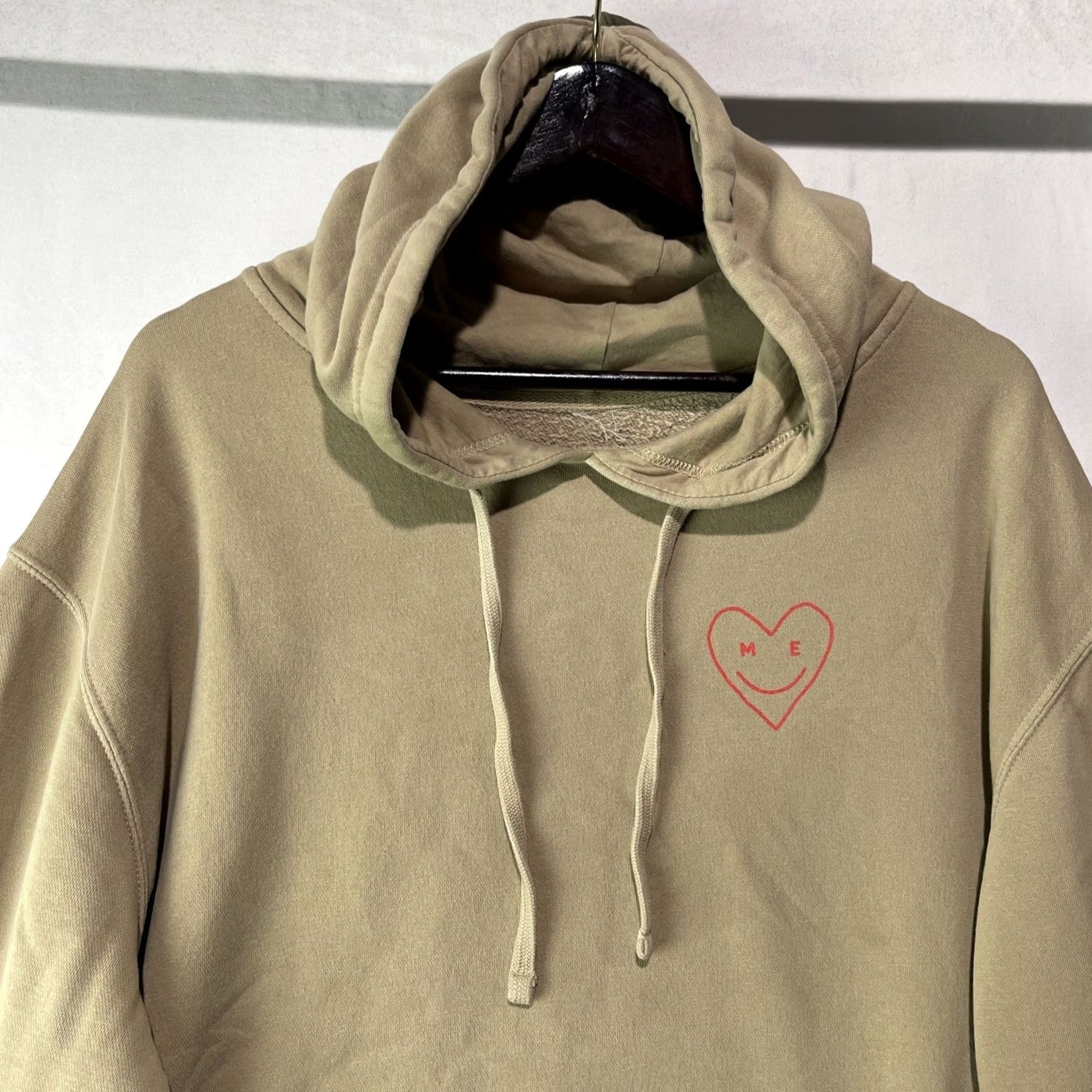Vintage Lonely Ghost Hoodie Mens XL Green Self Love Club Fleece Sweatshirt Pullover Size US XL / EU 56 / 4 - 2 Thumbnail