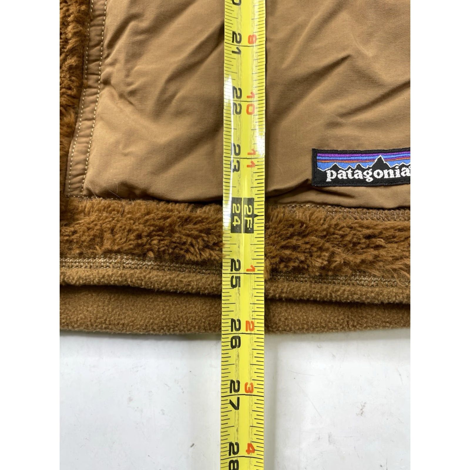 Patagonia VINTAGE Patagonia Synchilla Reversible Windzone Brown Fleece Jacket Womens Large Zip Short Sleeve Casual Travel Size L / US 10 / IT 46 - 3 Thumbnail