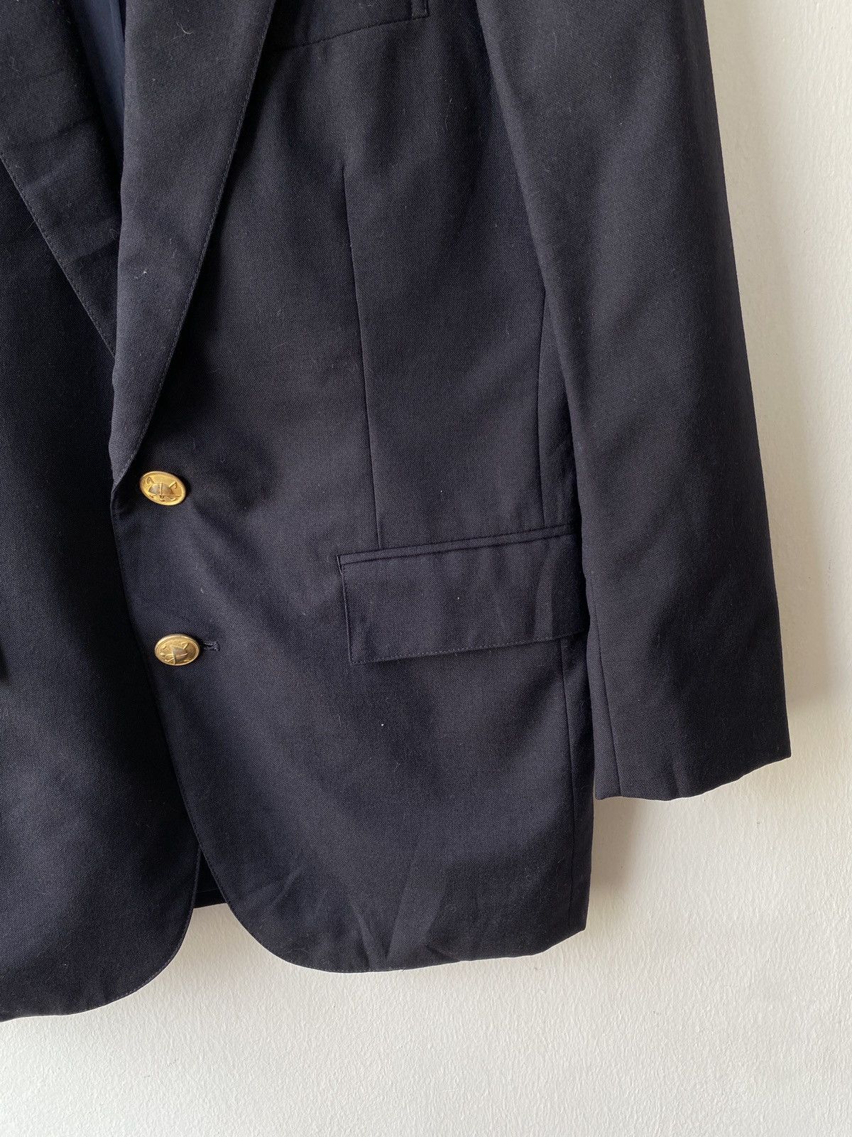 Polo Ralph Lauren × Ralph Lauren × Vintage Vintage 90s Polo Ralph Lauren Gold Button Blazer Size US M / EU 48-50 / 2 - 7 Thumbnail