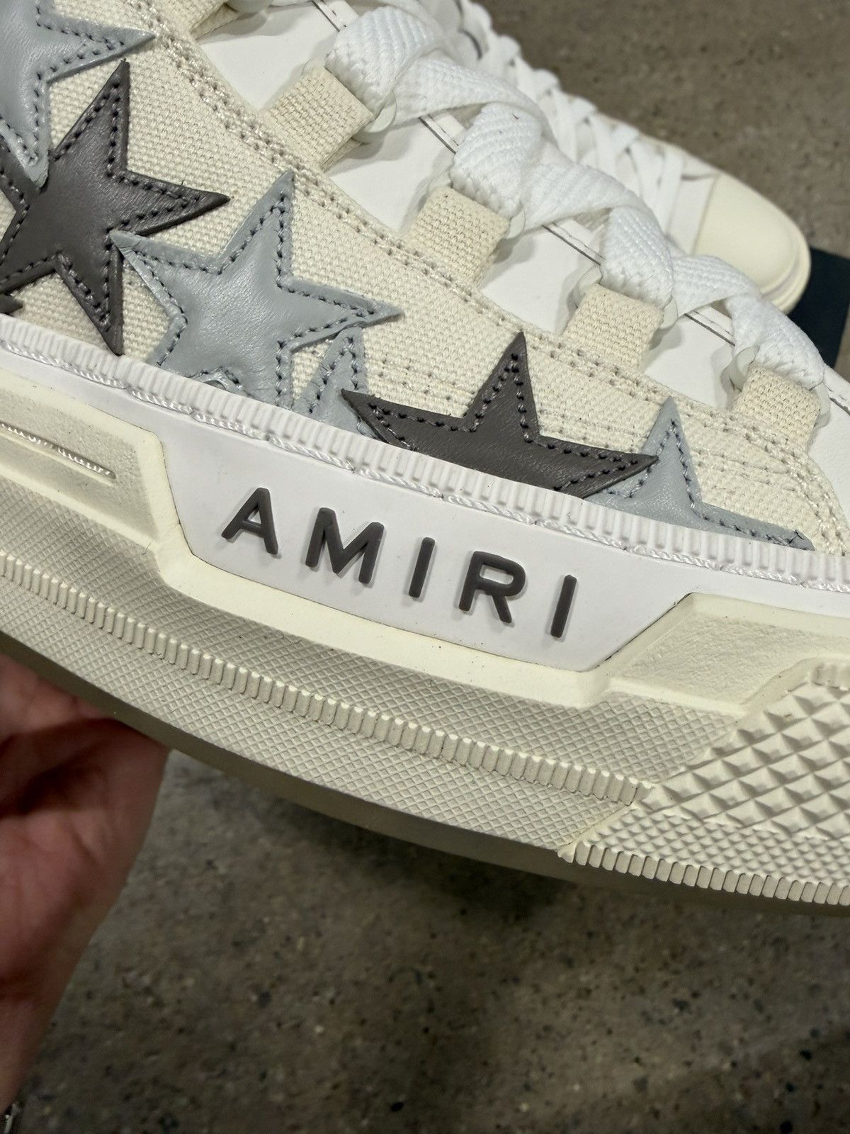 Amiri Amiri High Top Star Court Sneaker NEW 850$ Size US 13 / EU 46 - 3 Thumbnail