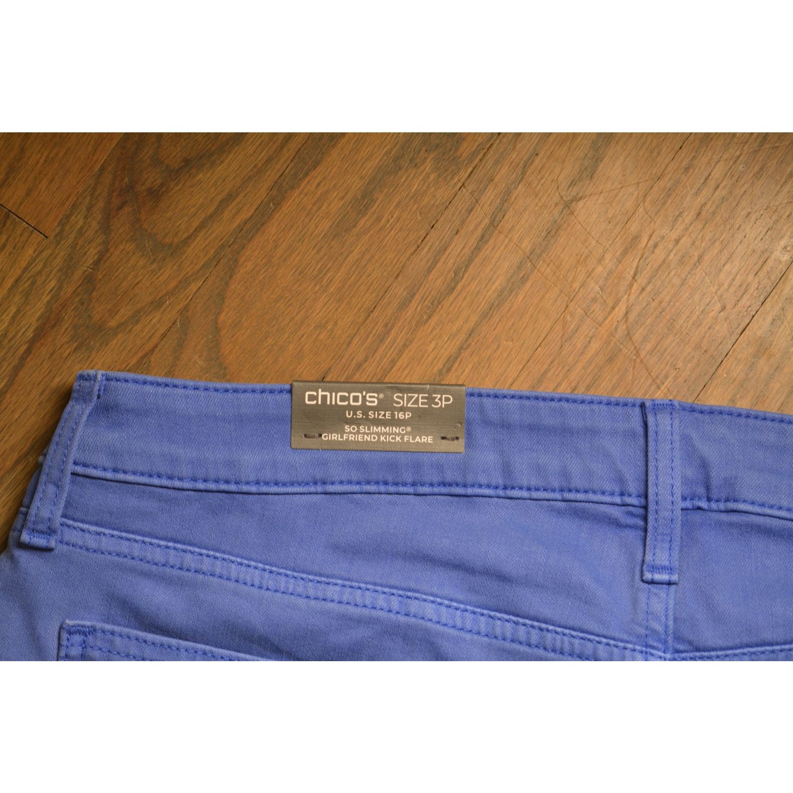 Chicos Chico's So Slimming Girlfriend Kick Flare Jeans - SP Size 38" / US 16 / IT 52 - 5 Thumbnail