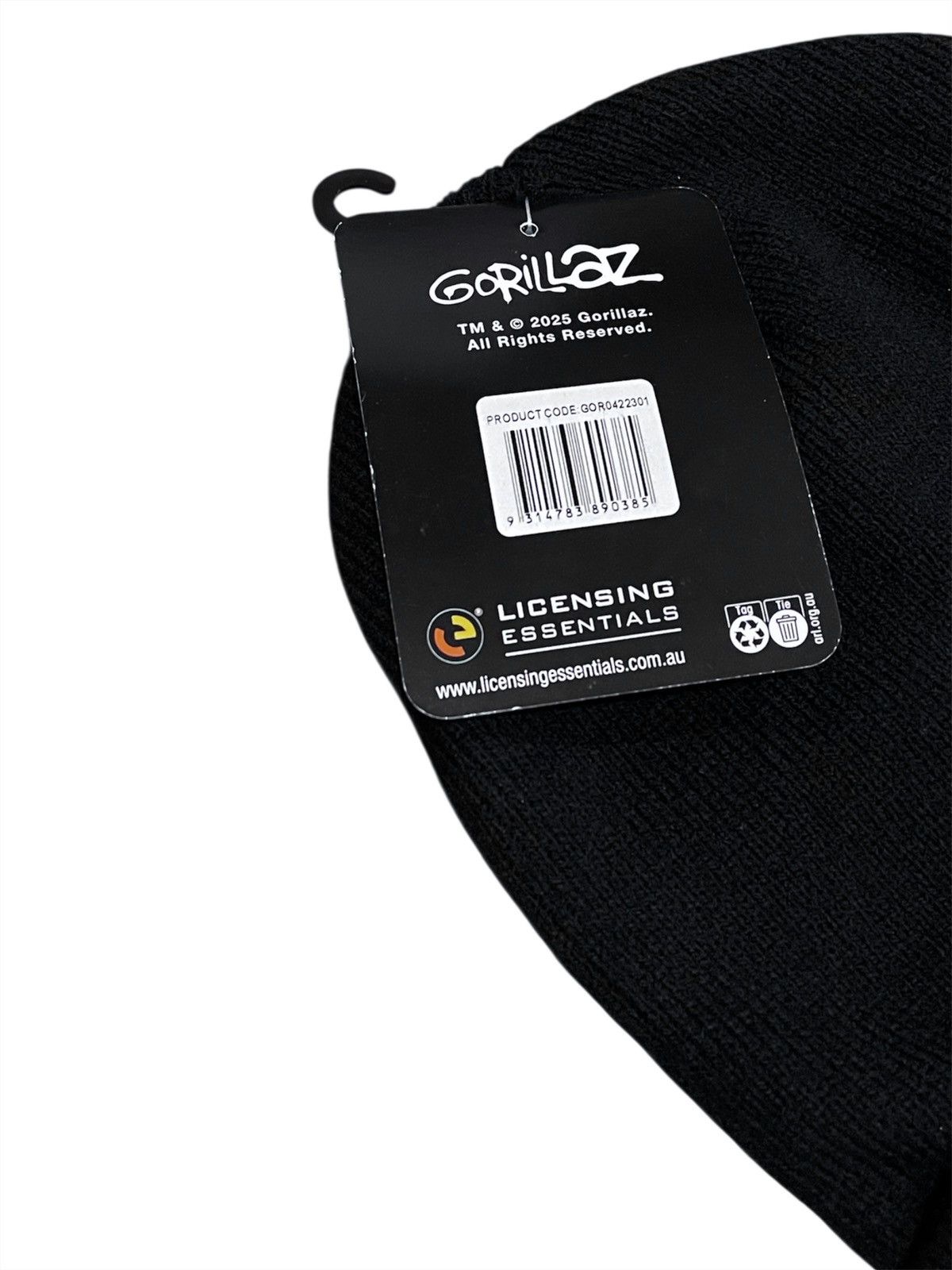 Band Tees GORILLAZ LOGO BEANIE (2025) Size ONE SIZE - 5 Thumbnail
