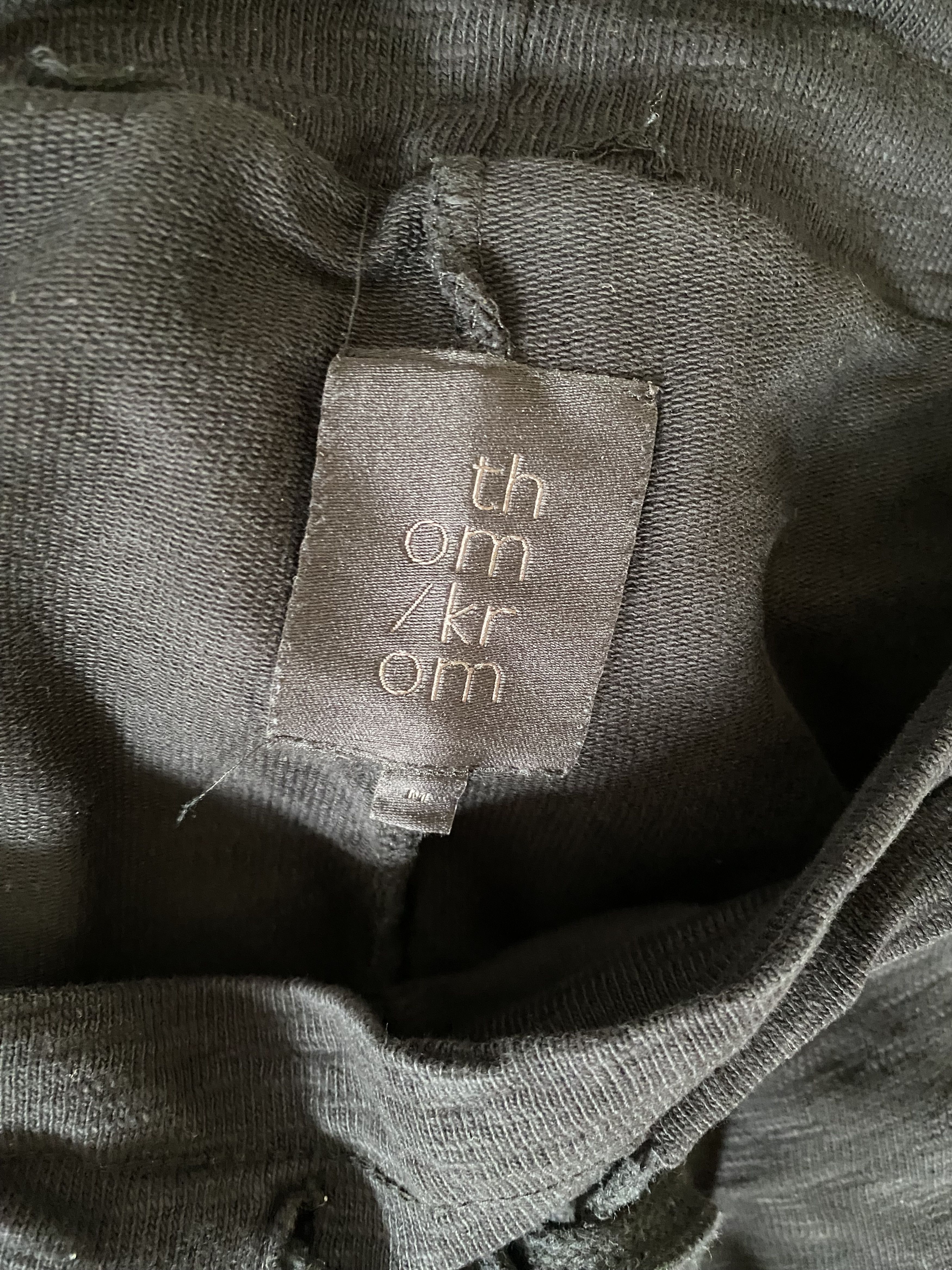 Thom Krom Black Double Sweatpants Size US 34 / EU 50 - 5 Thumbnail