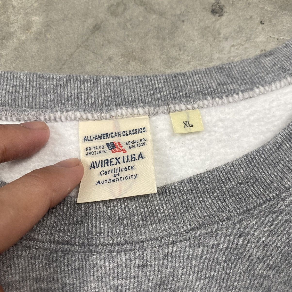 Avirex × Vintage y2k Avirex USAF Langley AFB Crewneck Size US L / EU 52-54 / 3 - 4 Thumbnail