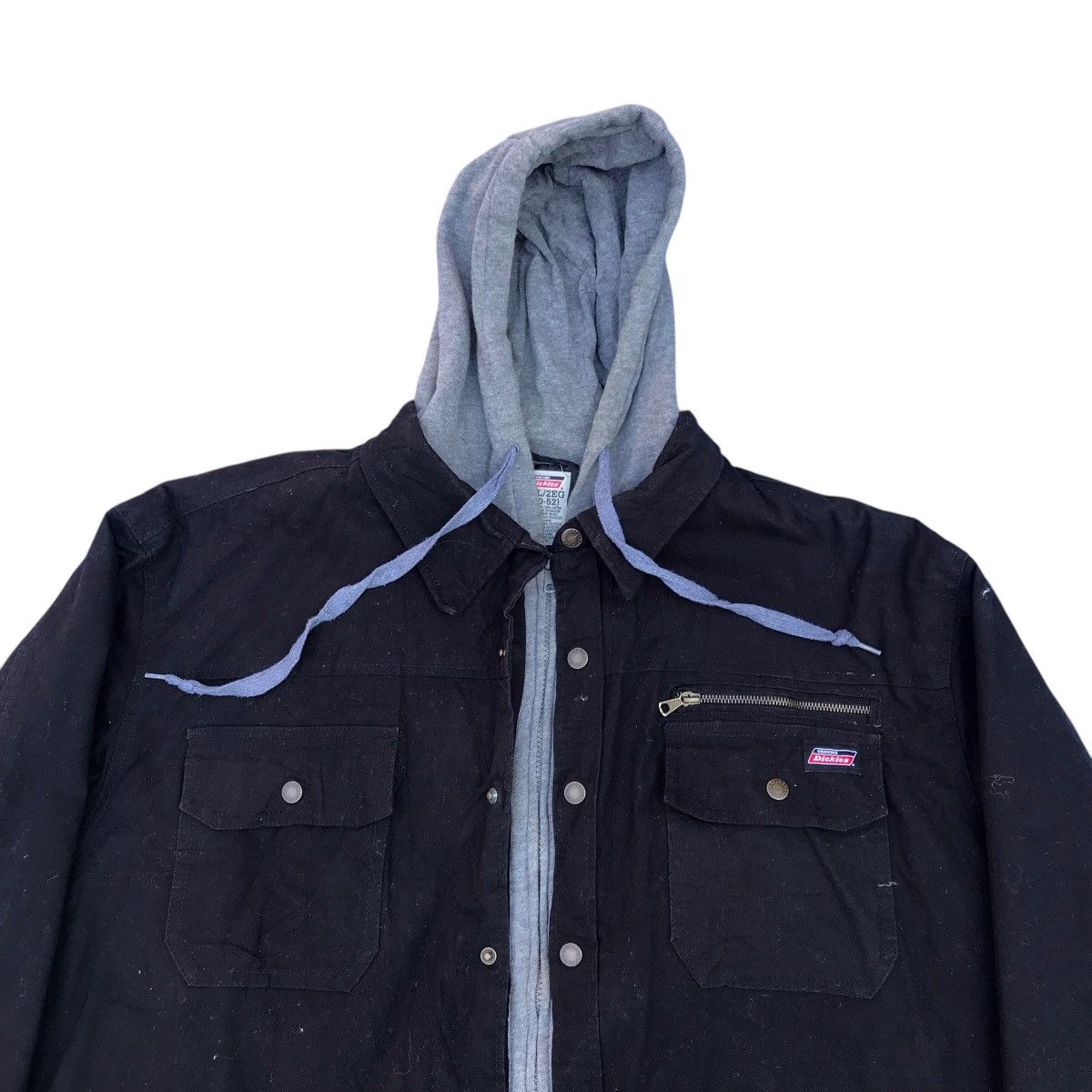 If Six Was Nine Vintage 90s Dickies 2 layers Hoodies Workwear Jacket Size US XXL / EU 58 / 5 - 2 Thumbnail