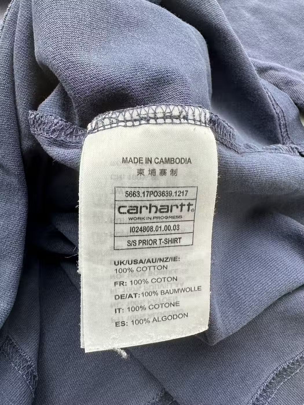 Carhartt Carhartt Vintage T-Shirt (299) Size US S / EU 44-46 / 1 - 6 Thumbnail