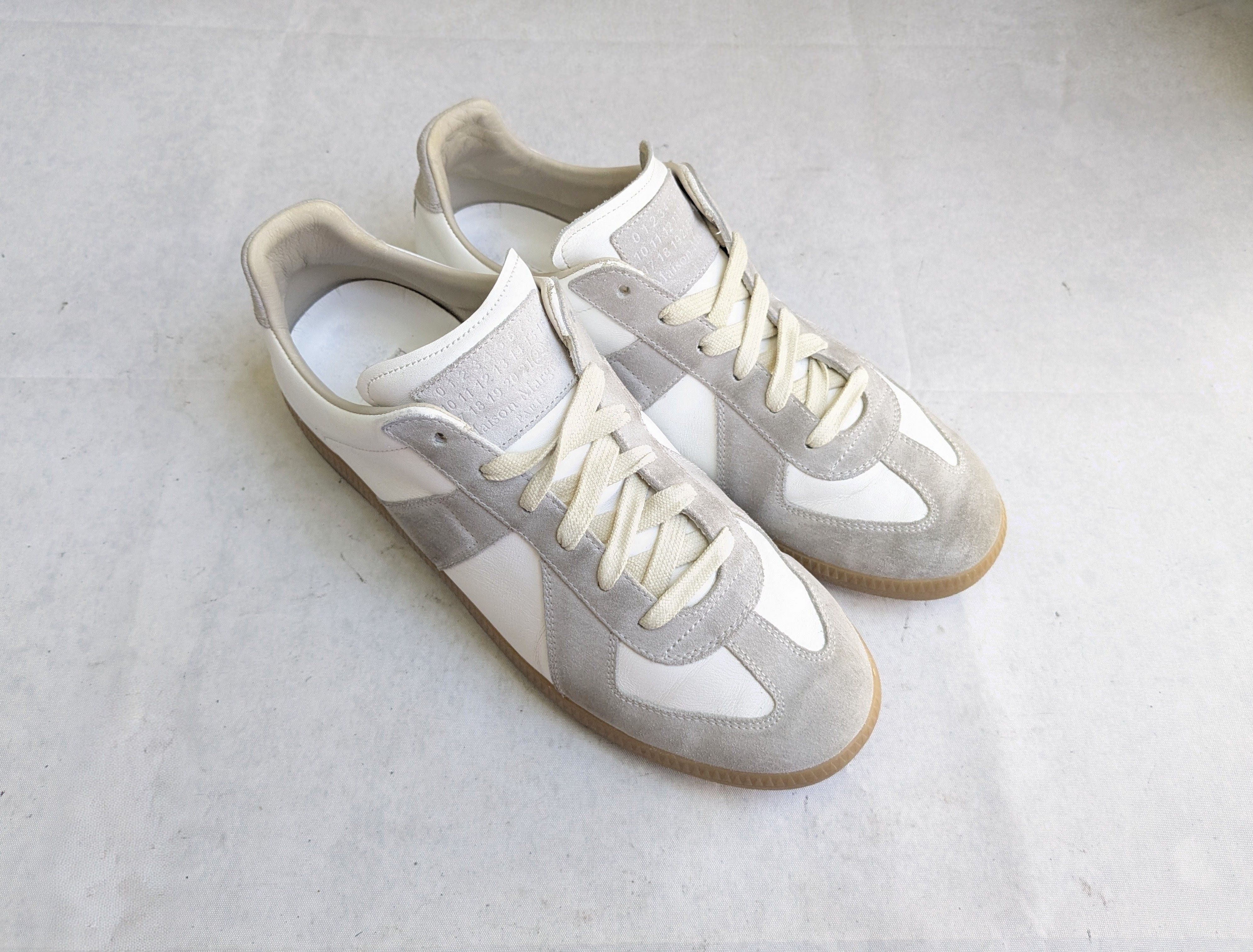 Maison Margiela Maison Margiela Replica GAT White Gray 8 41 Low Tops Gum Size US 8 / EU 41 - 4 Thumbnail