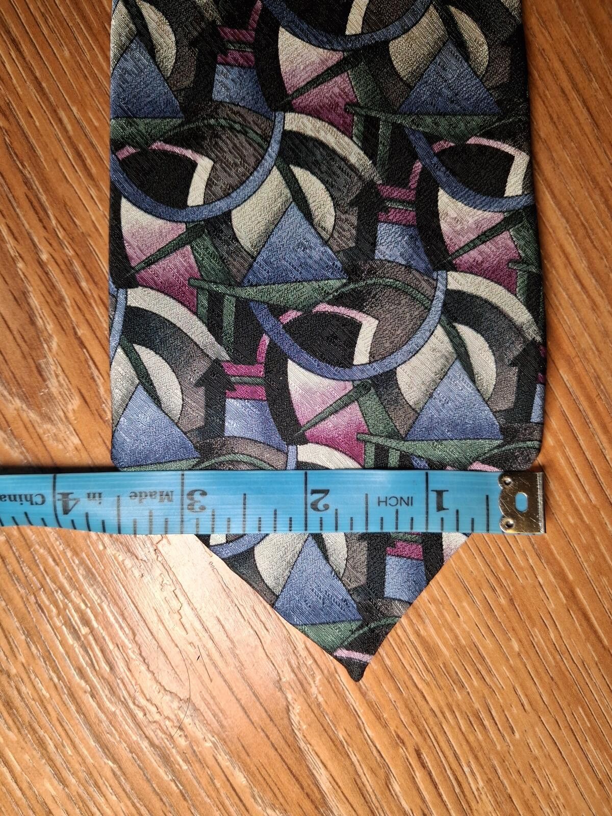 Other VINTAGE Jerry Garcia Silk Tie Multicoilor Abstract Art Size ONE SIZE - 5 Thumbnail