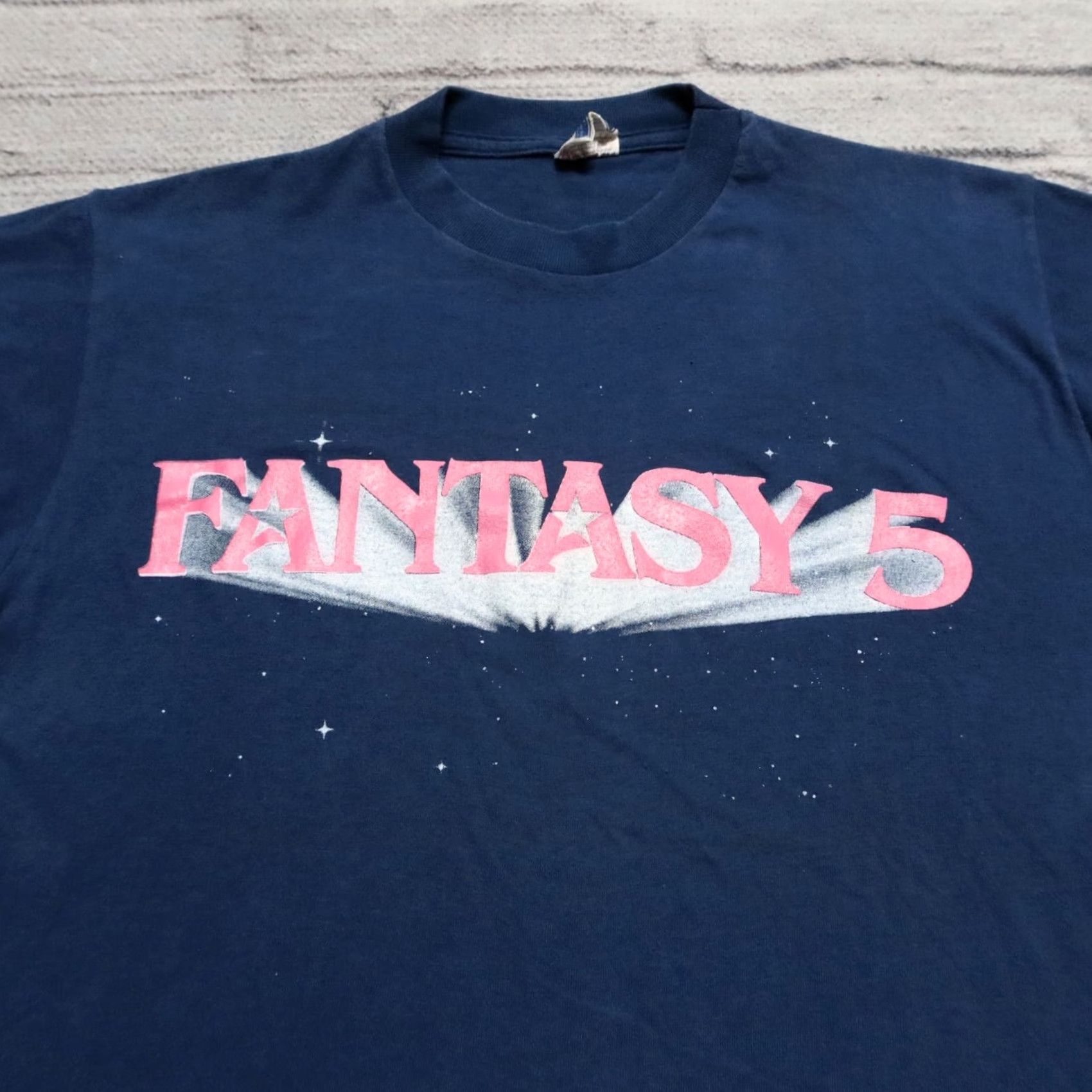 Vintage VINTAGE National Fifty Fifty Shirt Mens Navy Vintage Fantasy 5 Lotto Shirt L M Size Navy Shirt Mens 90s Lotto Size US L / EU 52-54 / 3 - 3 Thumbnail