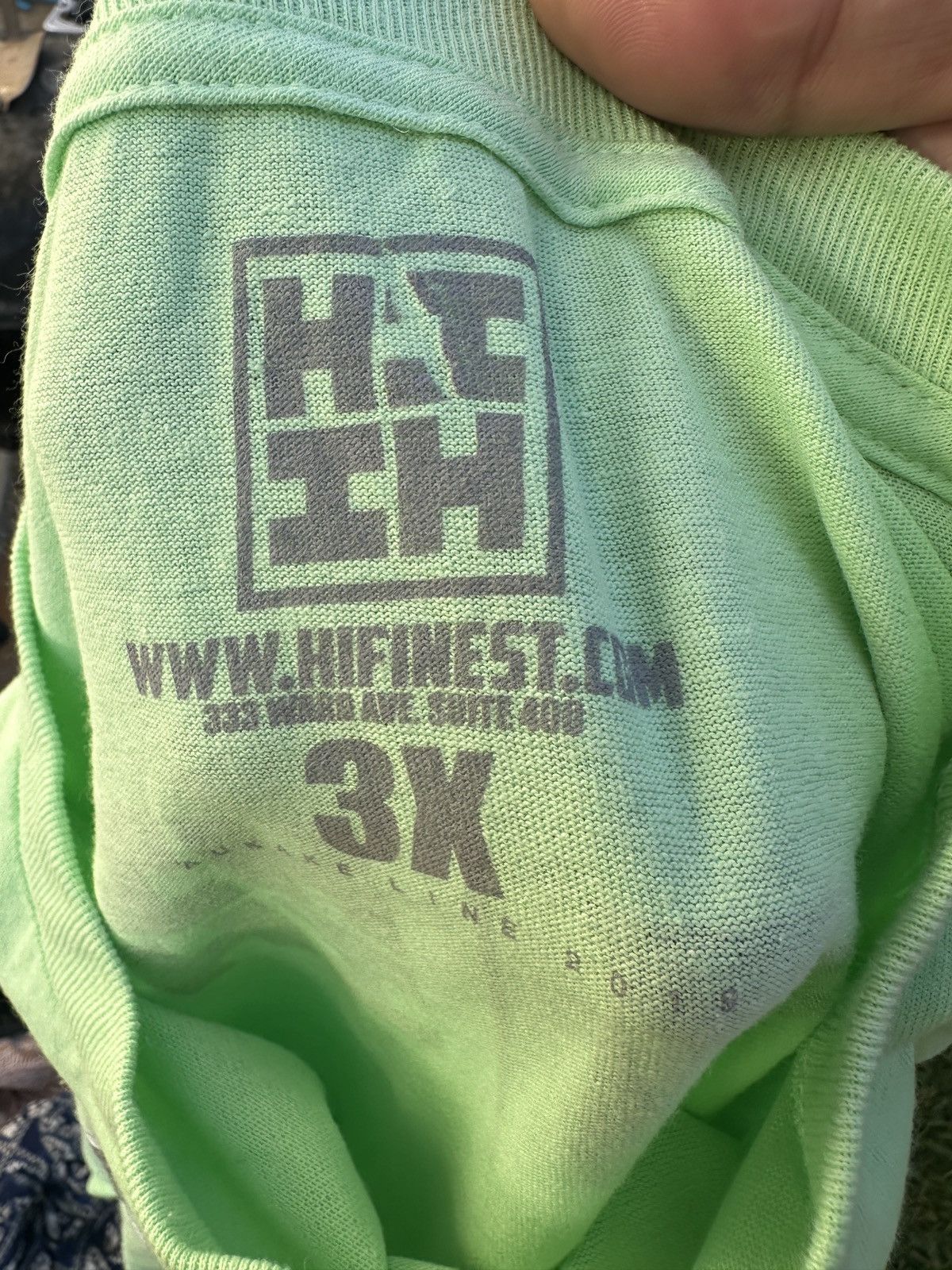 Other Hawaii's Finest T-Shirt Green Hawaiian Print Men's 3XL Size US XXL / EU 58 / 5 - 4 Thumbnail