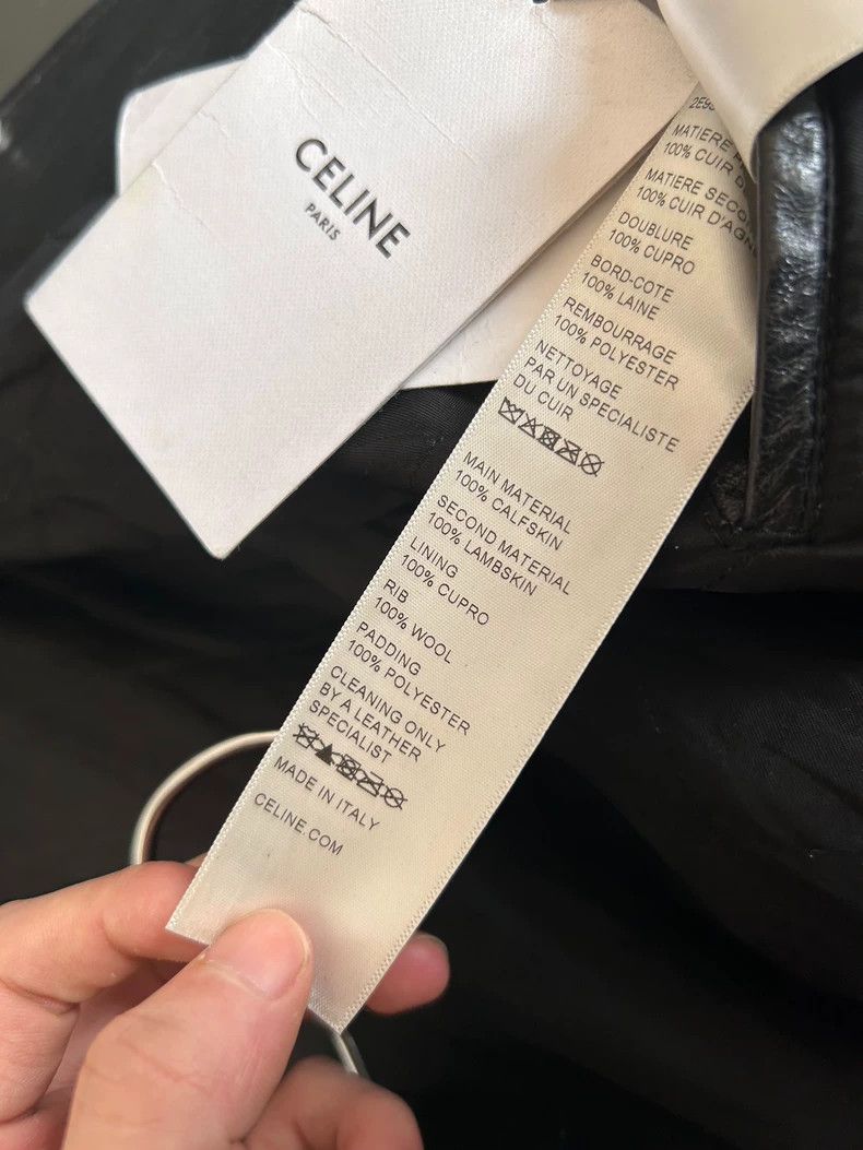 Celine Celine 21FW Cowhide Black and White Oversized Baseball Jack Size US S / EU 44-46 / 1 - 5 Thumbnail
