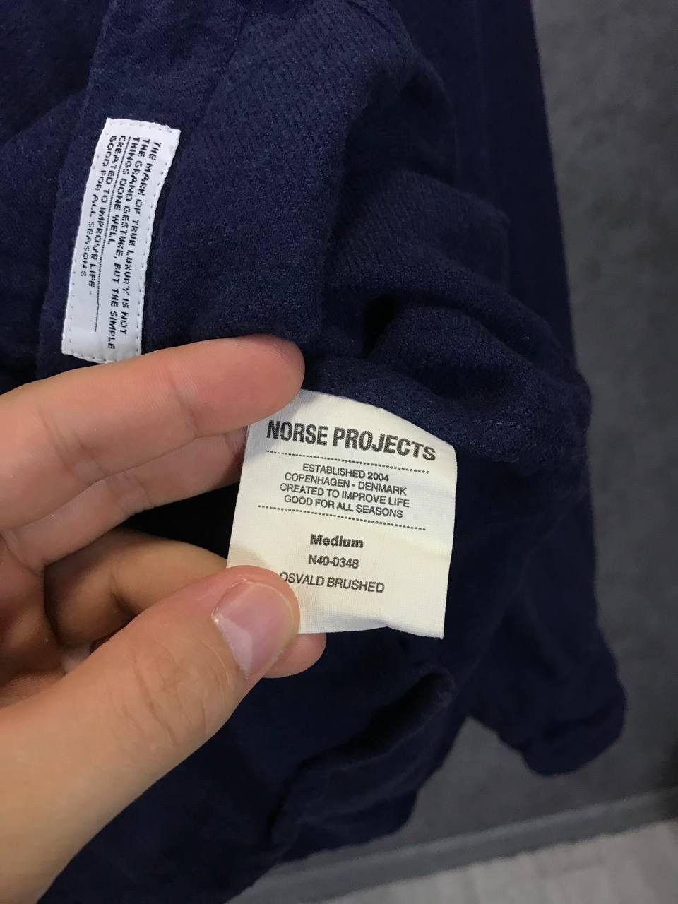 Norse Projects Norse Projects pocket designer shirt Size US M / EU 48-50 / 2 - 5 Thumbnail