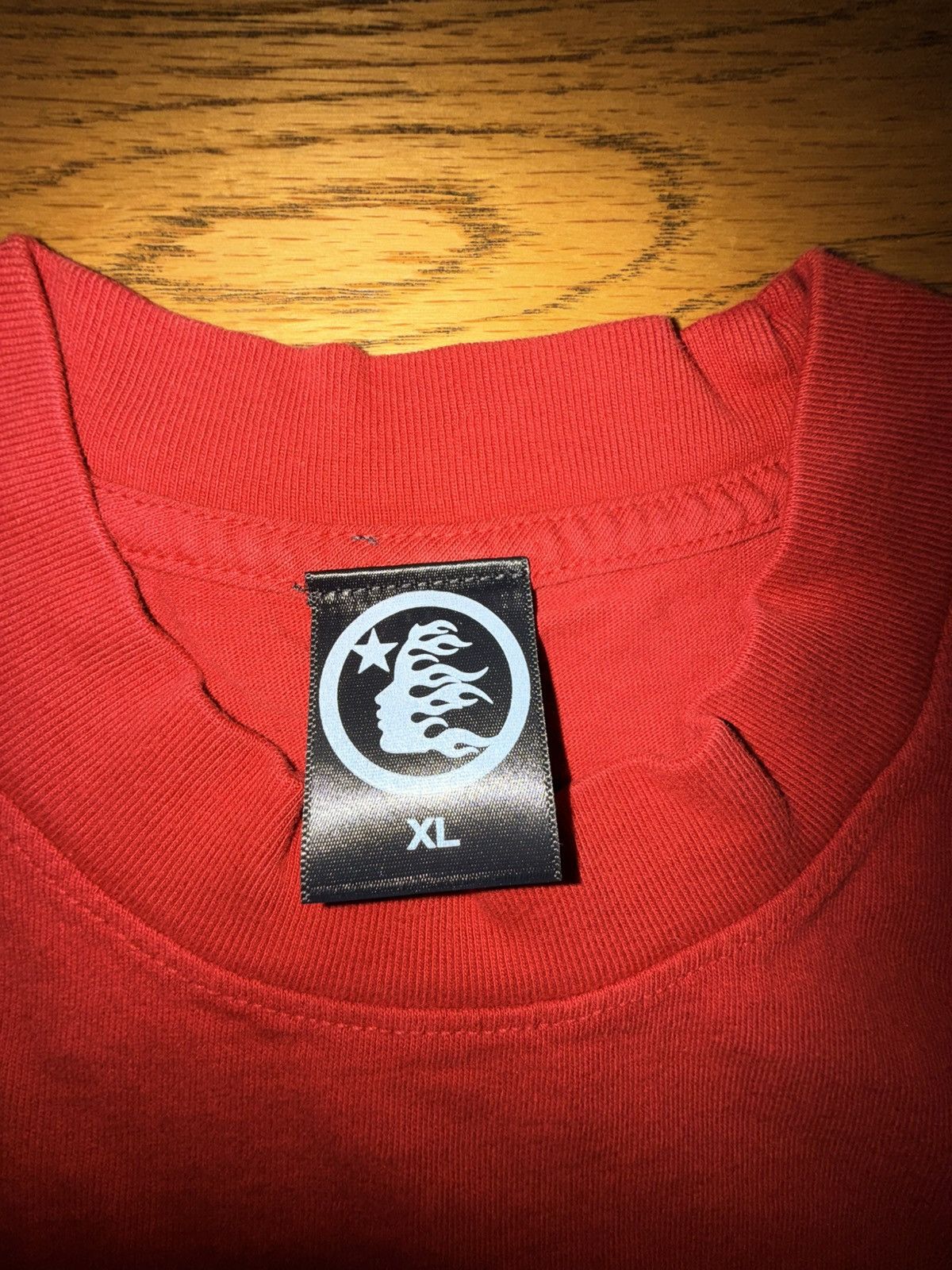 HELLSTAR Hellstar Jesus Emblem Tee Red size XL Size US XL / EU 56 / 4 - 4 Thumbnail