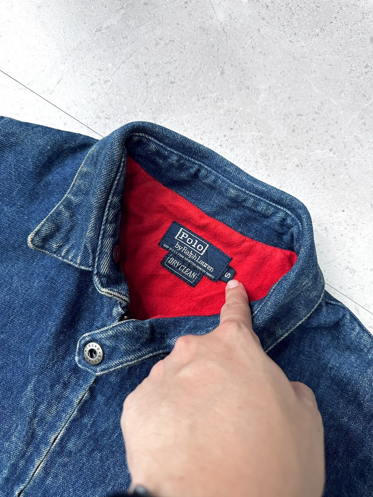 Polo Ralph Lauren DENIM POLO RALPH LAUREN VINTAGE JACKET Size US S / EU 44-46 / 1 - 4 Thumbnail