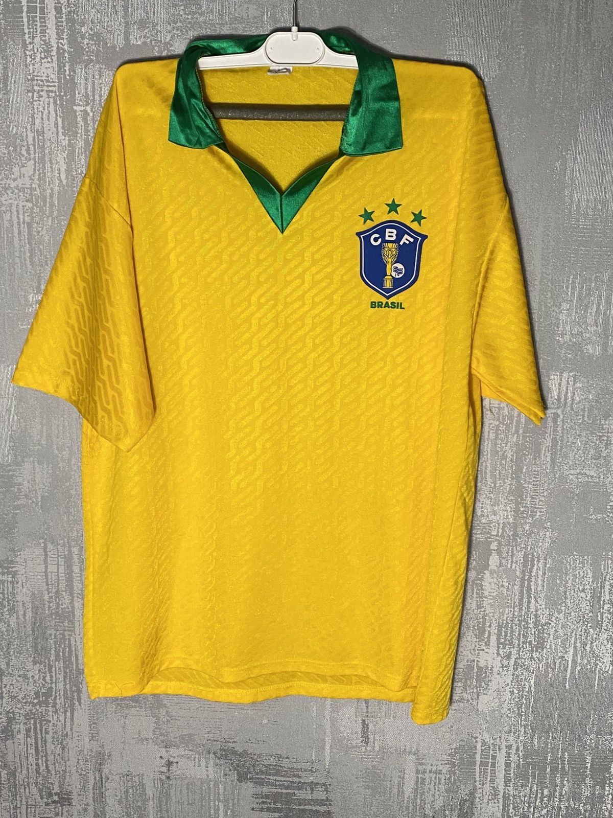 Vintage Vintage Brasil (Brazil) 80s Soccer Jersey Football Shirt 6 Size US XL / EU 56 / 4 - 1 Thumbnail