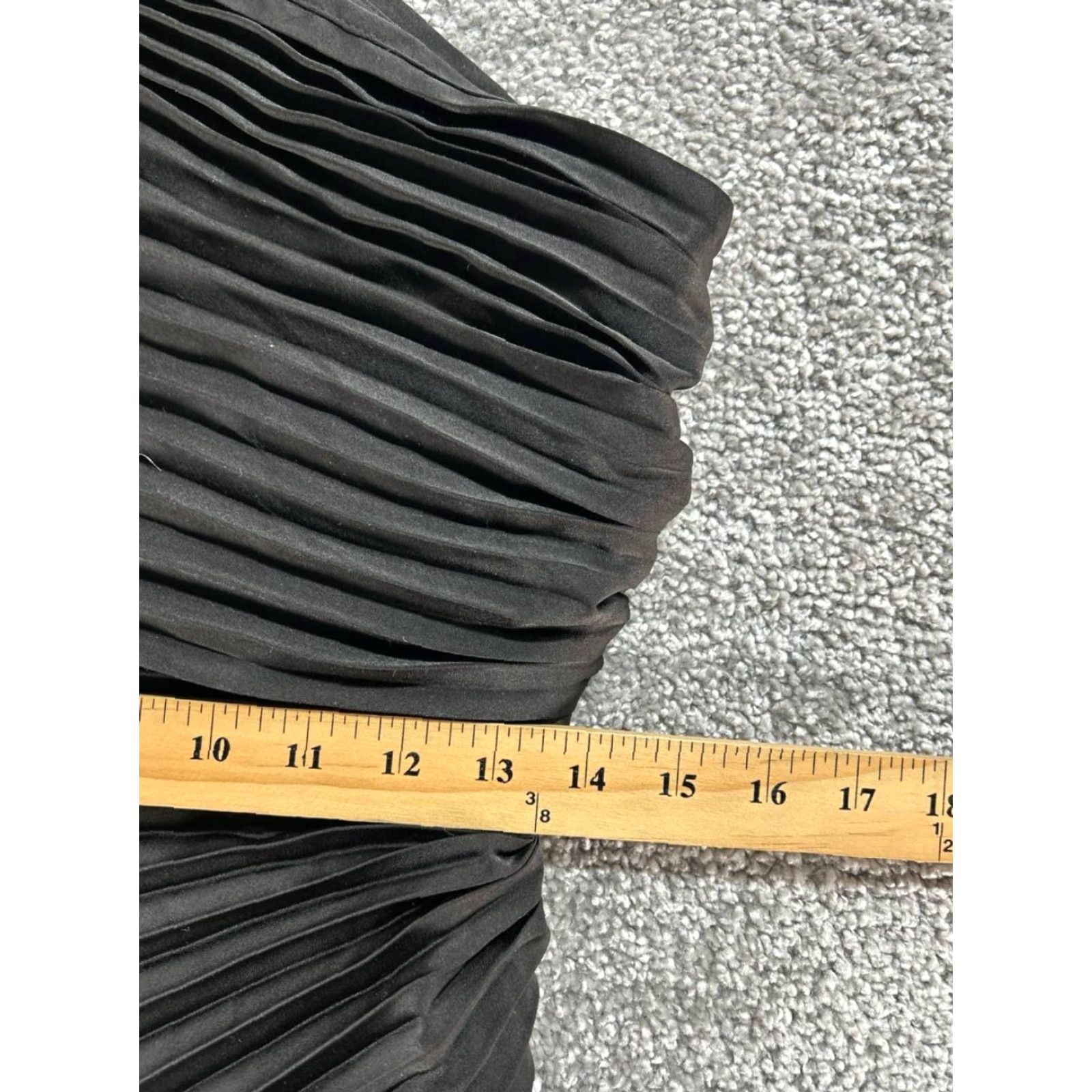 Banana Republic Banana Republic Dress Women 6 Black One Shoulder Pleated Midi Sleeveless Pullover Solid Casual Classic Womens Size M / US 6-8 / IT 42-44 - 6 Thumbnail