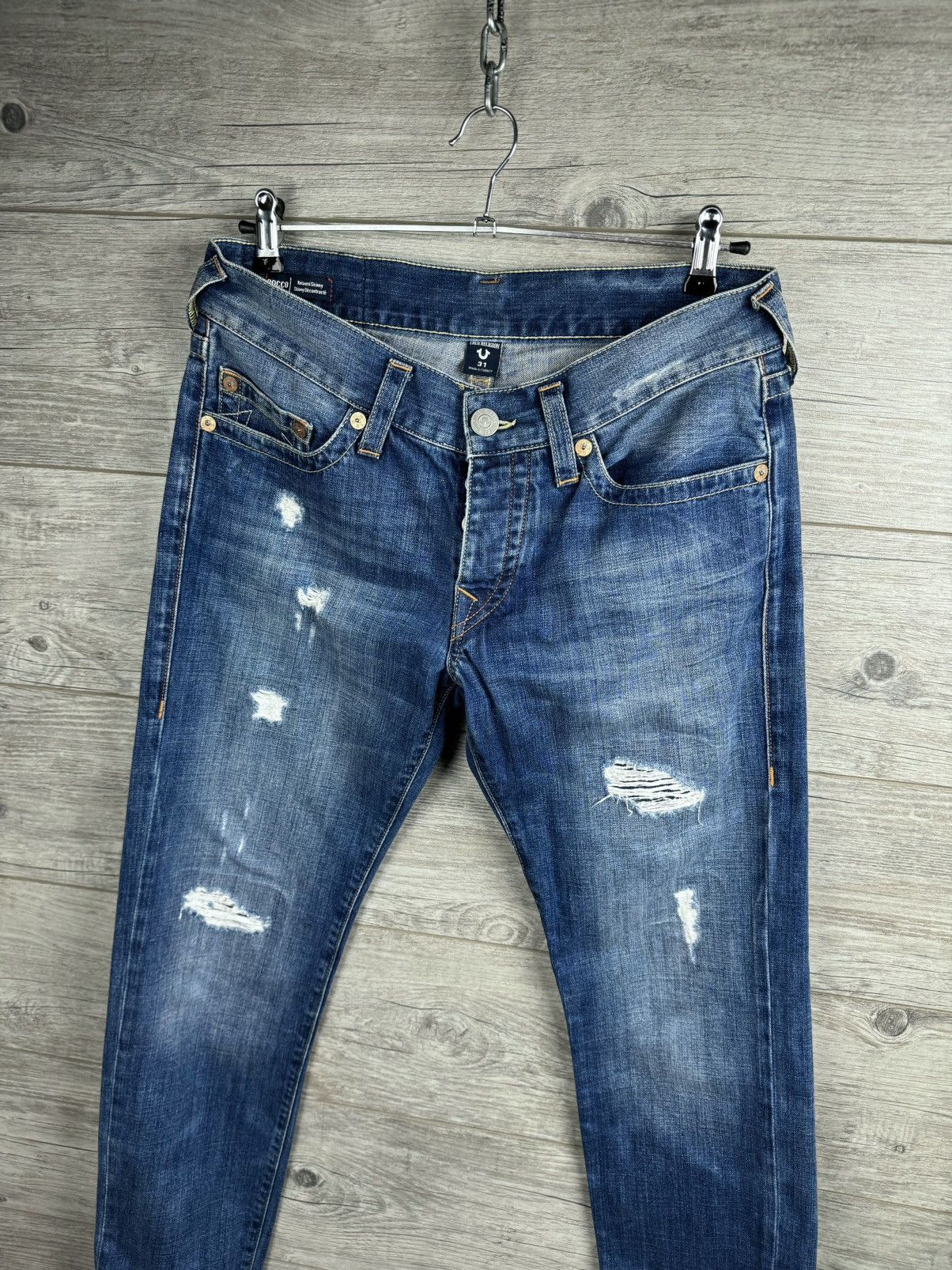True Religion True Religion Jeans Japanese Big Logo Size 31 Size US 31 - 14 Thumbnail