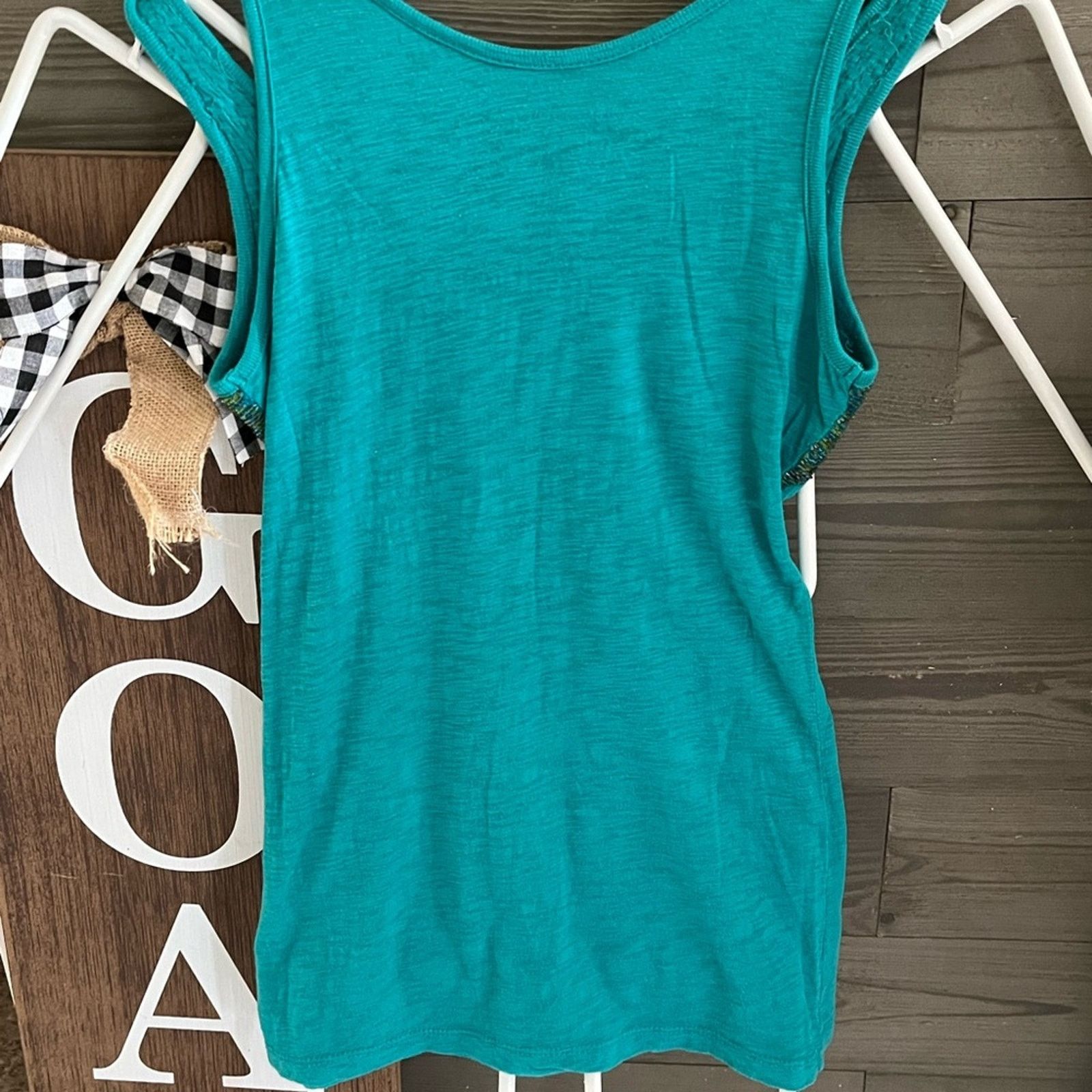 Threads 4 Thought Threads 4 Thought beaded neckline tank top size M Size M / US 6-8 / IT 42-44 - 3 Thumbnail