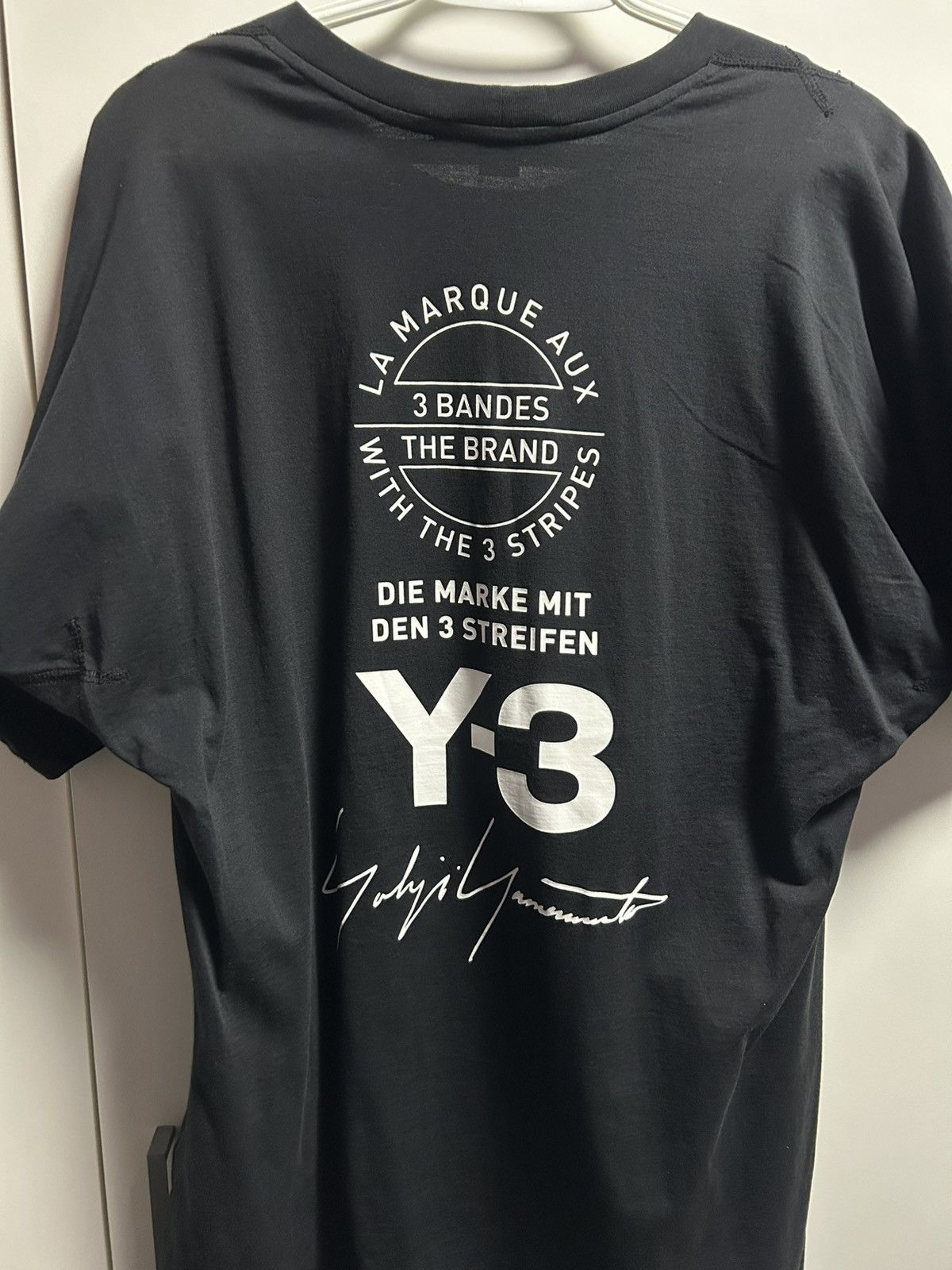 Y-3 Y-3 Yohji oversized tee size XS Size US XS / EU 42 / 0 - 2 Thumbnail