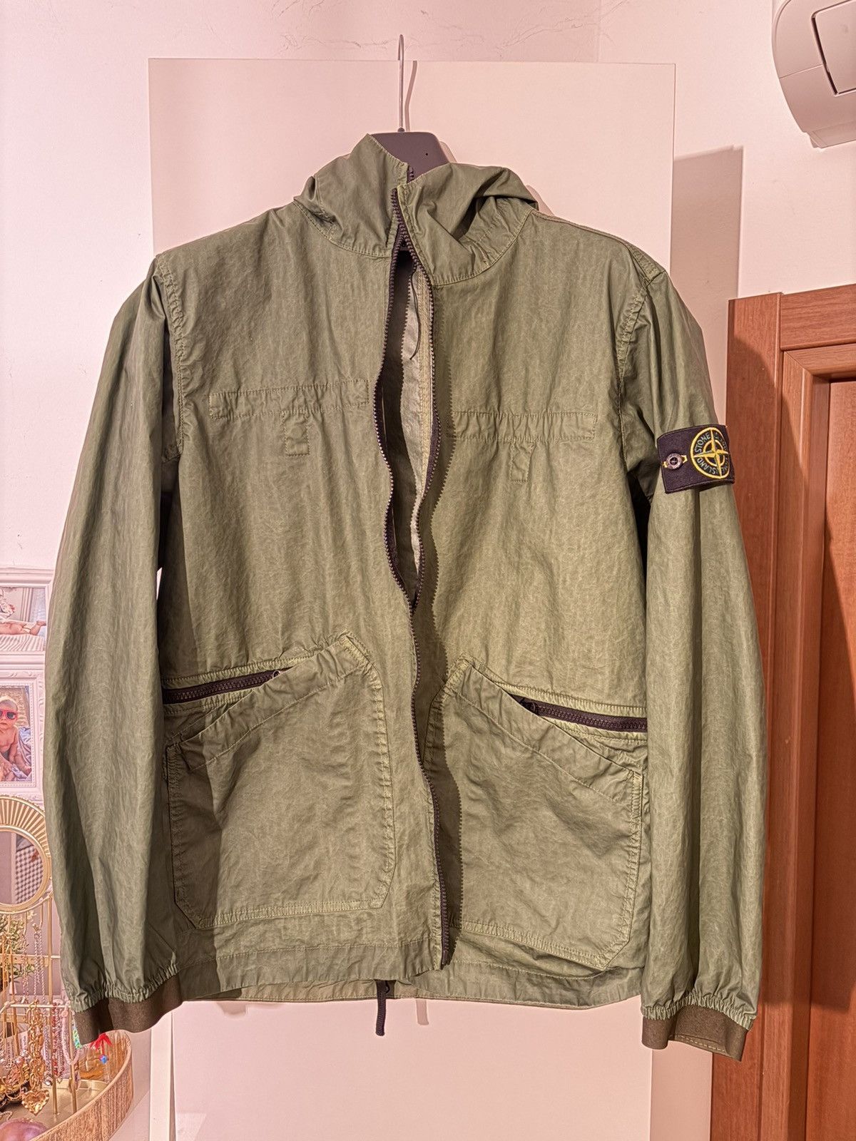 Stone Island × Supreme STONE ISLAND/SUPREME RASO GOMMATO YELLOW
