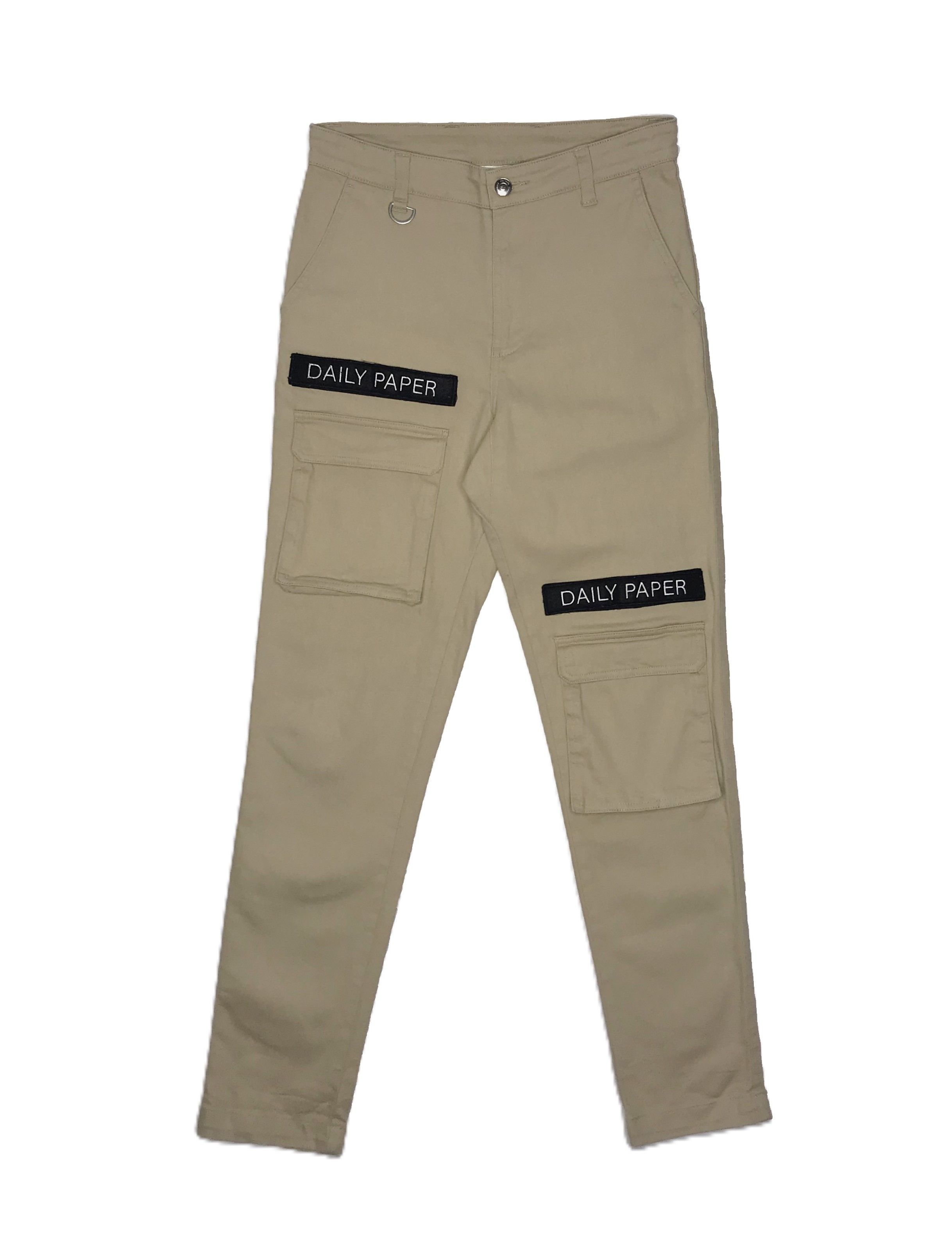 Daily Paper Daily Paper Mens Chinos Pant Cotton Beige Size US 28 / EU 44 - 1 Thumbnail
