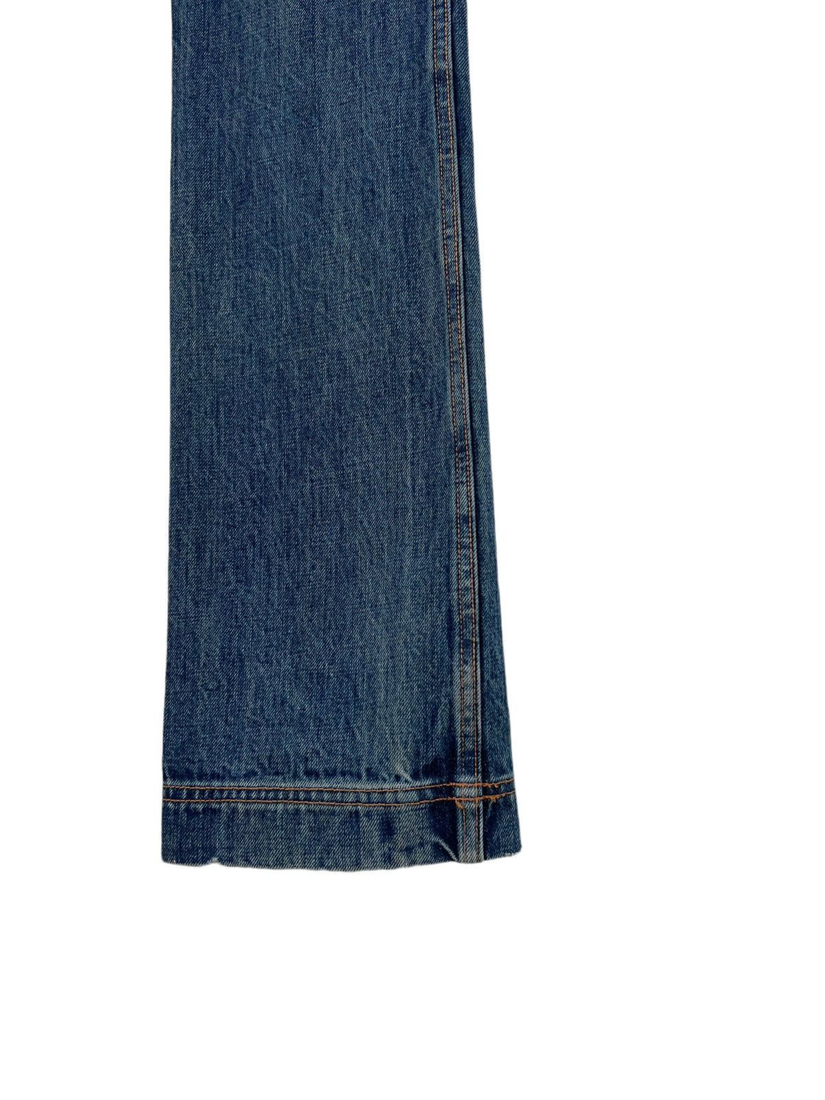 Vintage EDGE ON ALL Japan 6 Zipper Pockets Denim Slim Flare Jeans Size US 29 - 10 Thumbnail