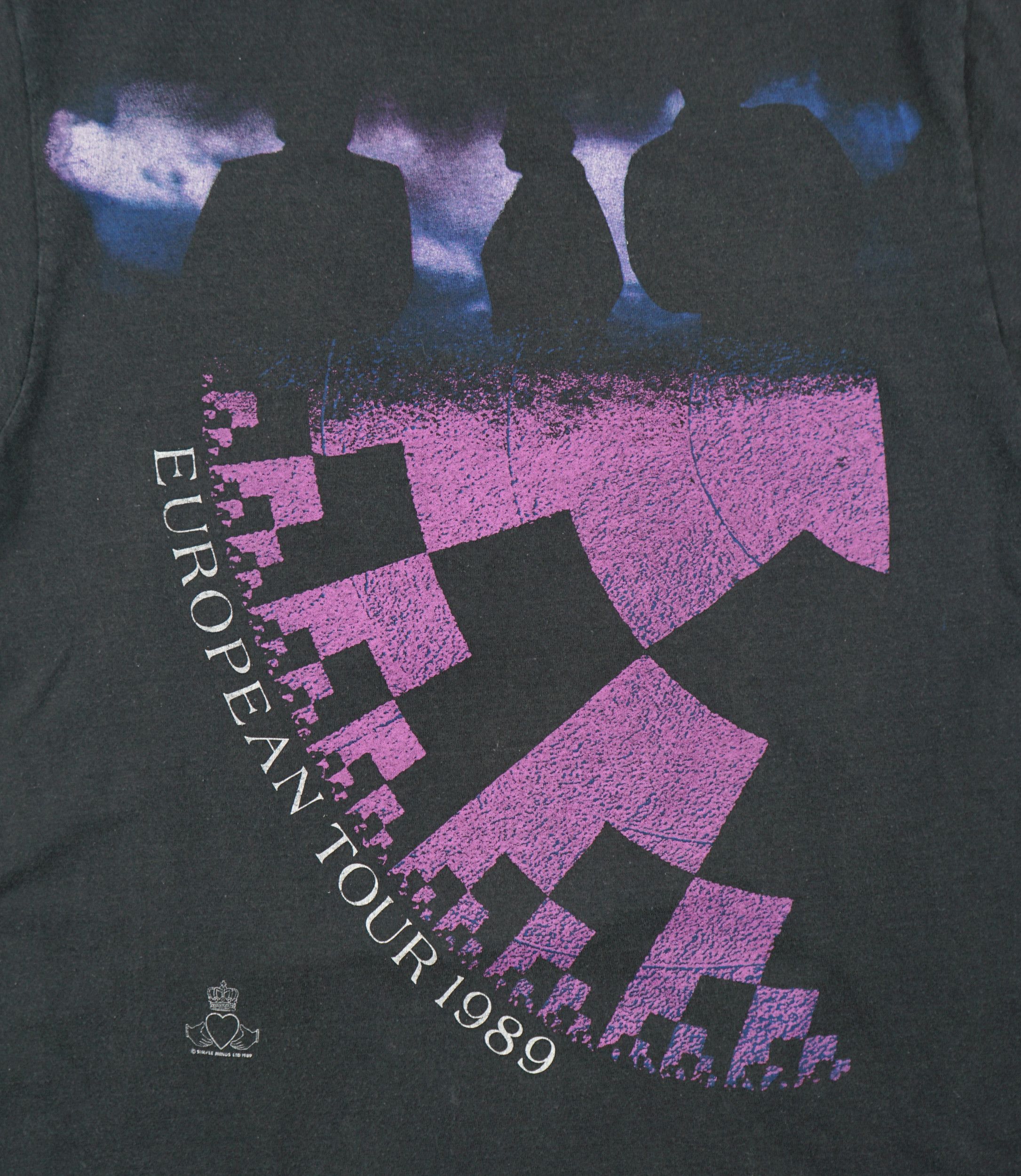Band Tees × Vintage Vintage 1989 Simple Mind Tour T-Shirt Size US S / EU 44-46 / 1 - 8 Thumbnail