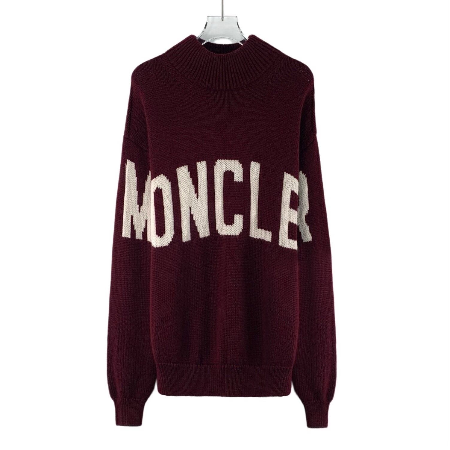 Moncler Moncler Red Sweater L Men Size US L / EU 52-54 / 3 - 1 Thumbnail