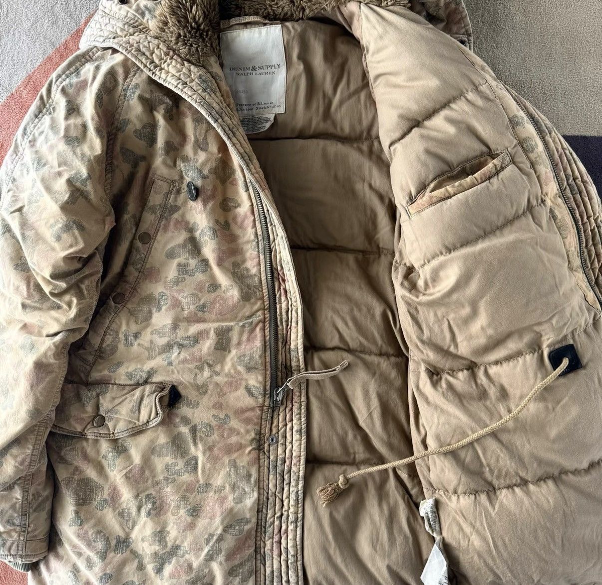 Denim & Supply Ralph Lauren Denim & Supply Indian Camo N3B Down Coat Ralph Lauren K22 Size US S / EU 44-46 / 1 - 4 Thumbnail